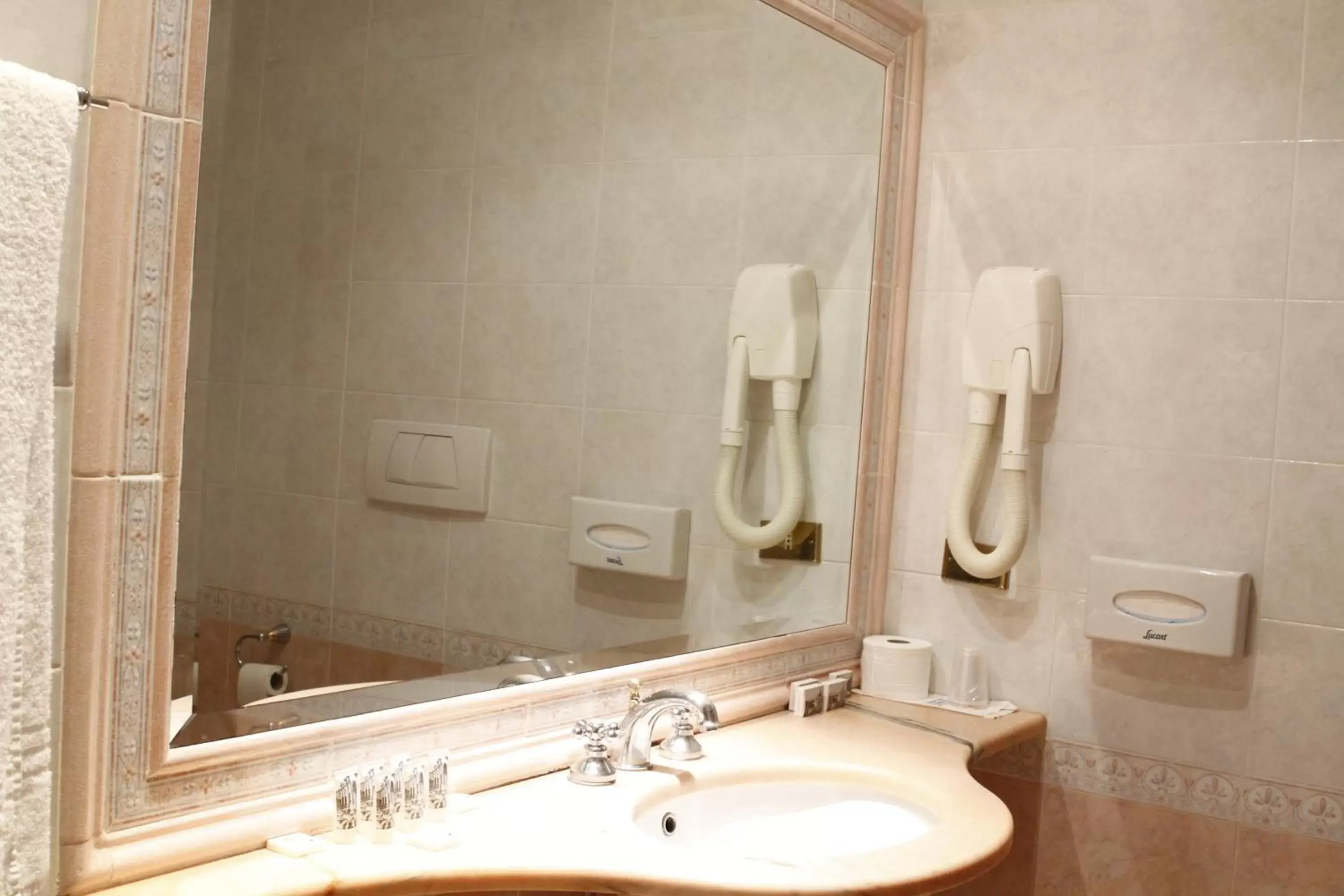 Bathroom in Hotel Pace Helvezia