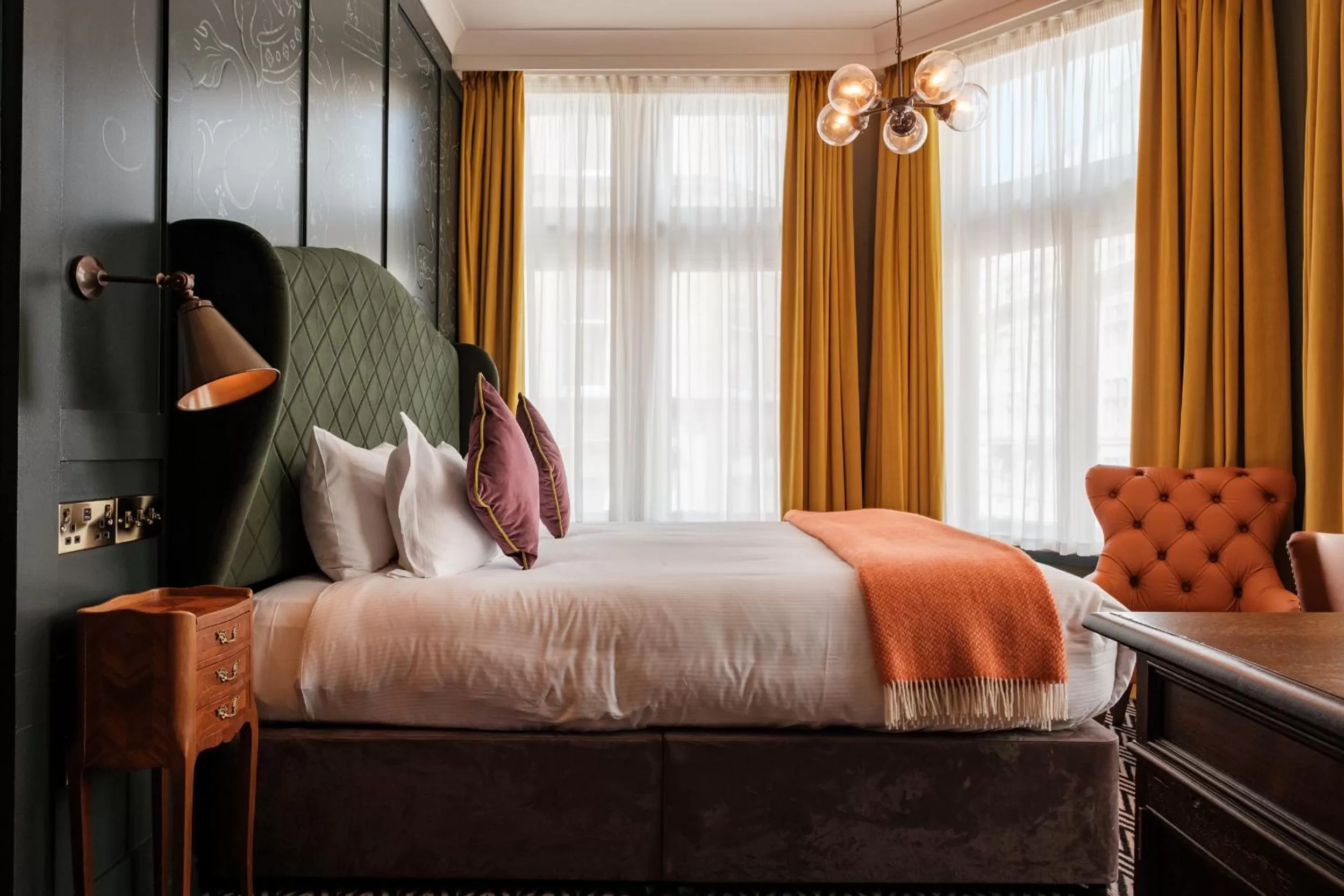 Bed in The Sanctuary House Hotel