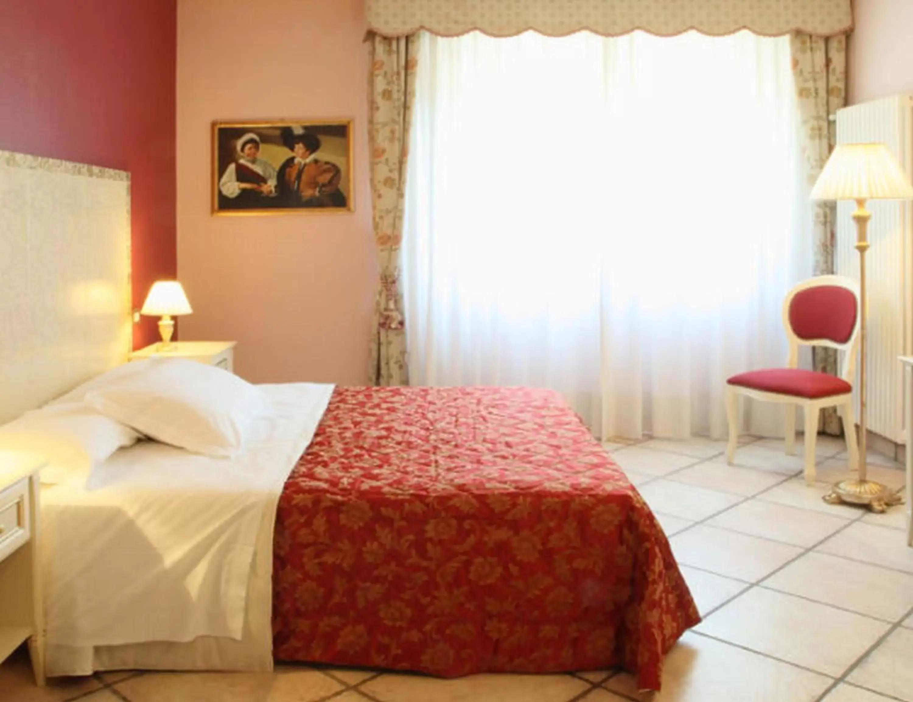 Bedroom, Bed in Hotel Monna Lisa