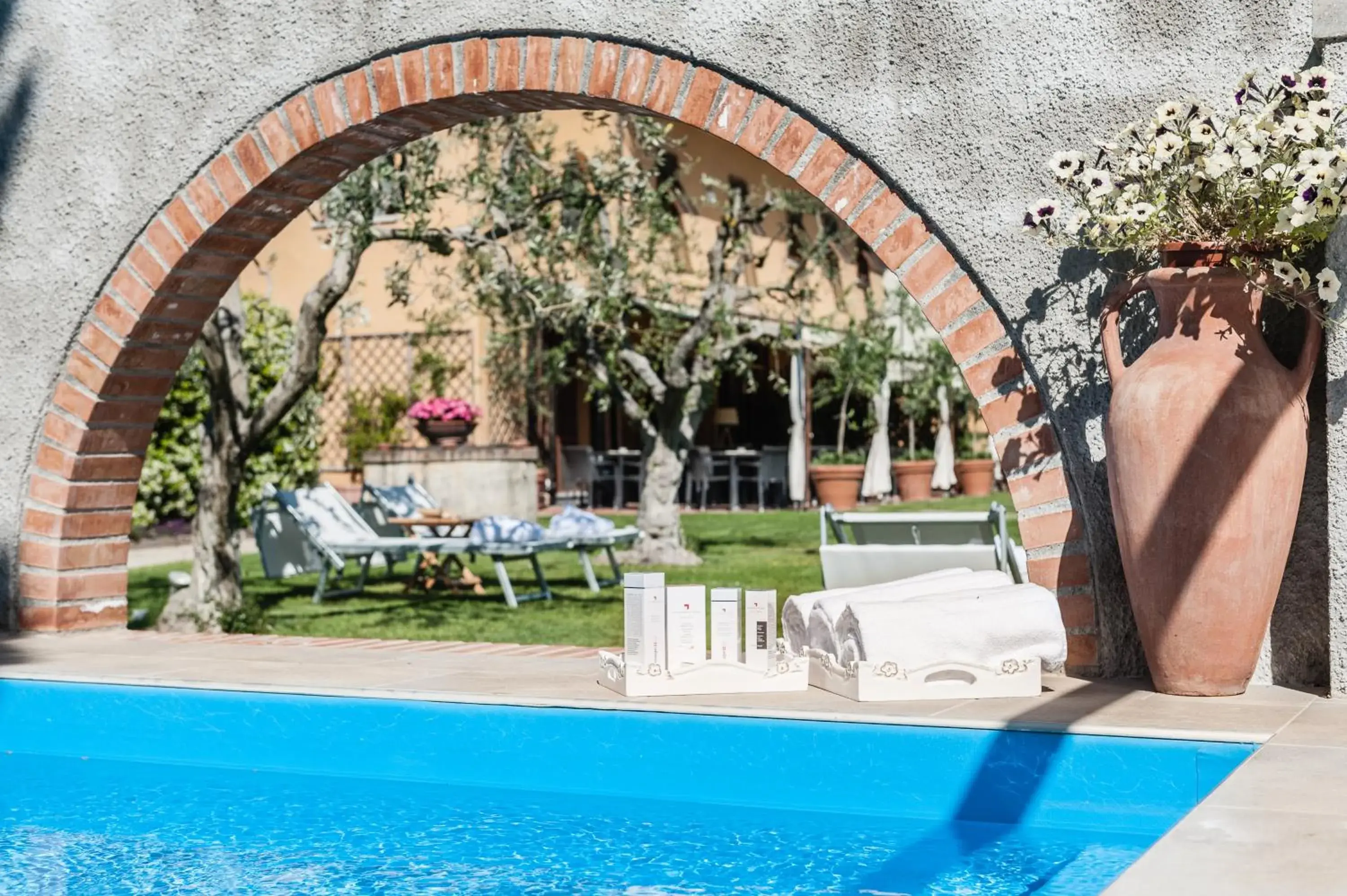 Garden, Swimming Pool in Giardino della Pieve Relais