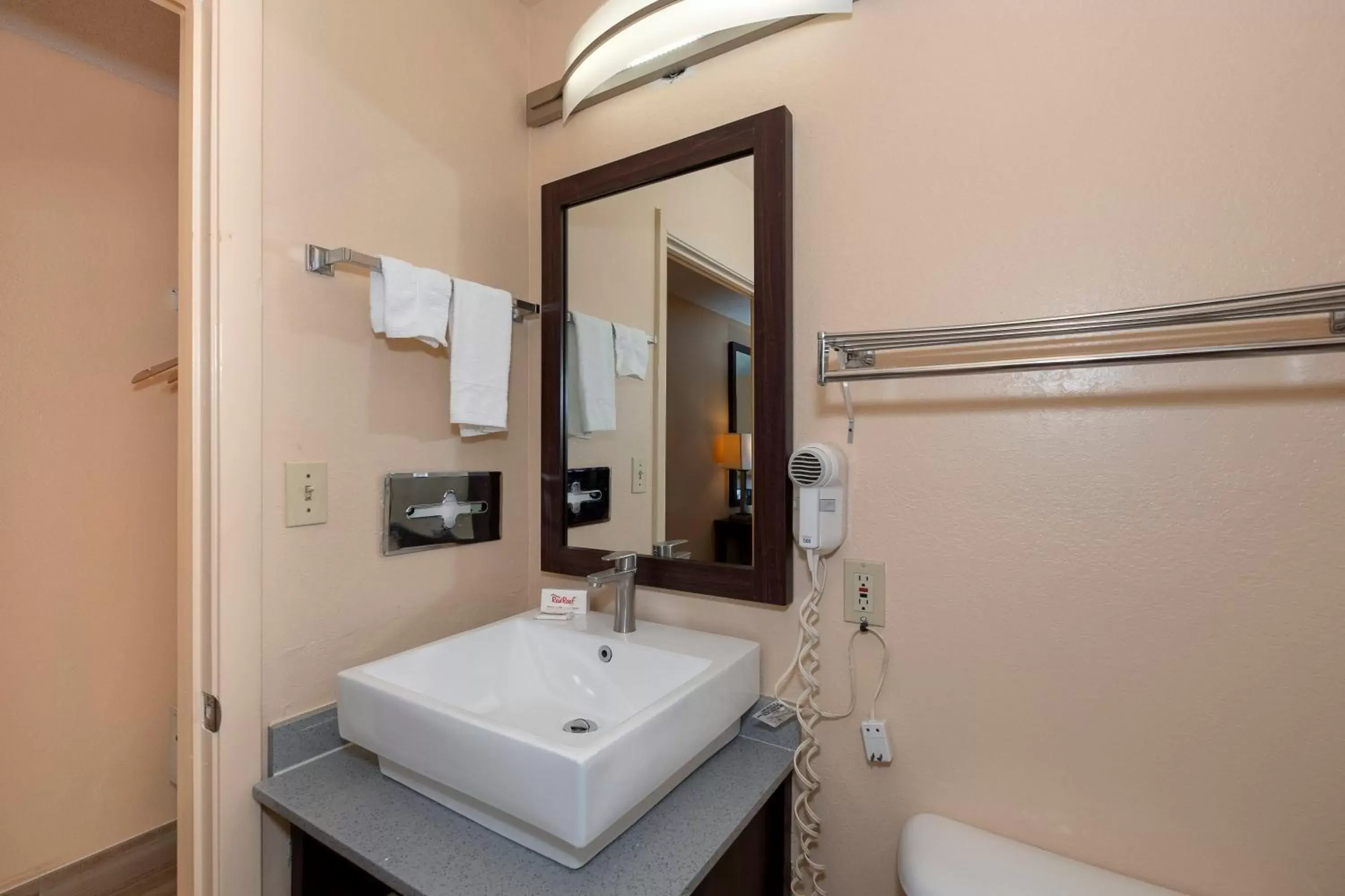 Bathroom in Red Roof Inn Valdosta - University