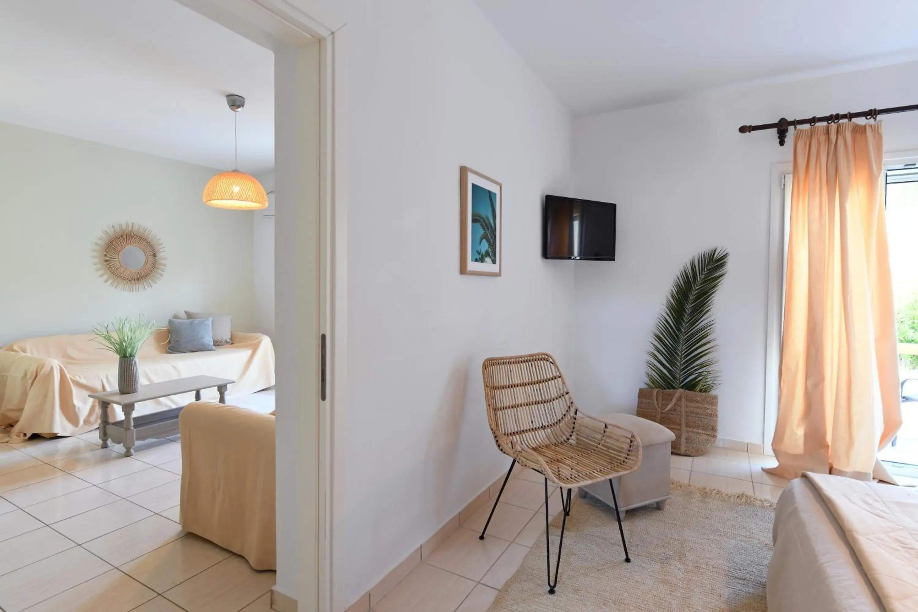 Seating Area in Asteras Paradise Hotel