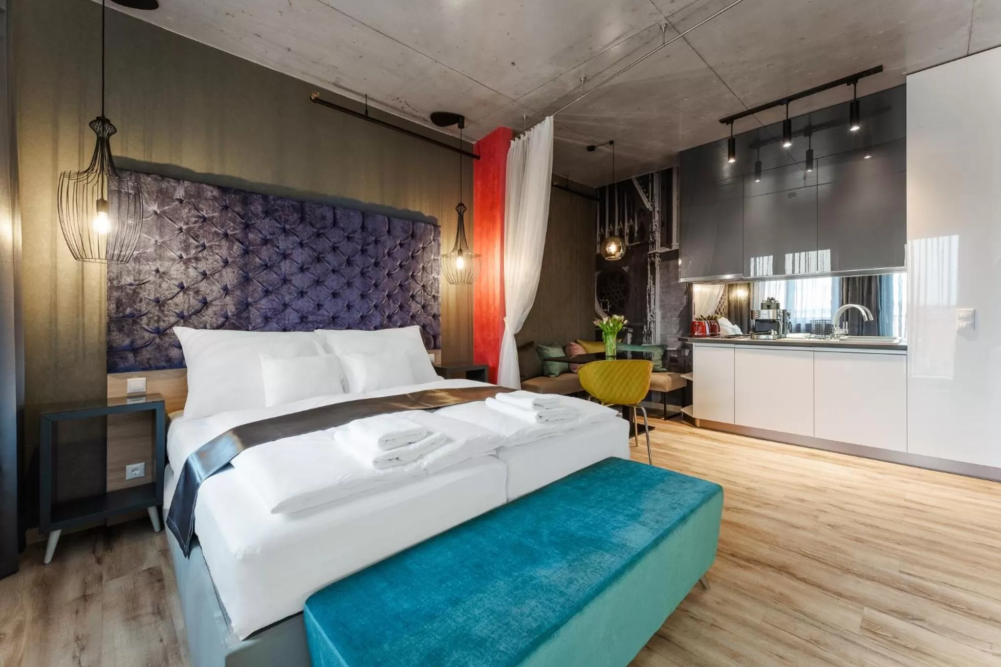 Bed in Onyx Luxury Budapest