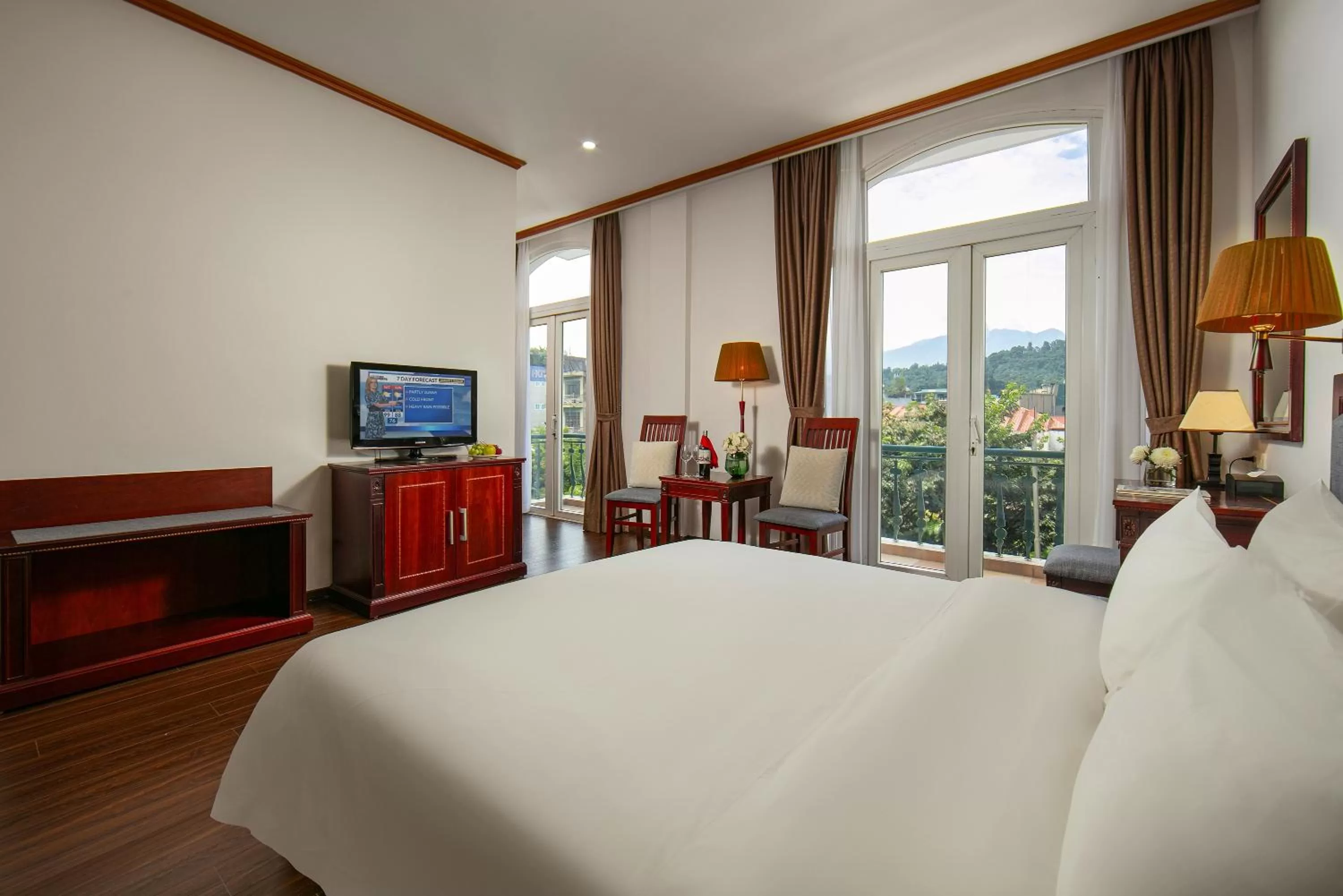 Bedroom, Bed in Lao Cai Star Hotel