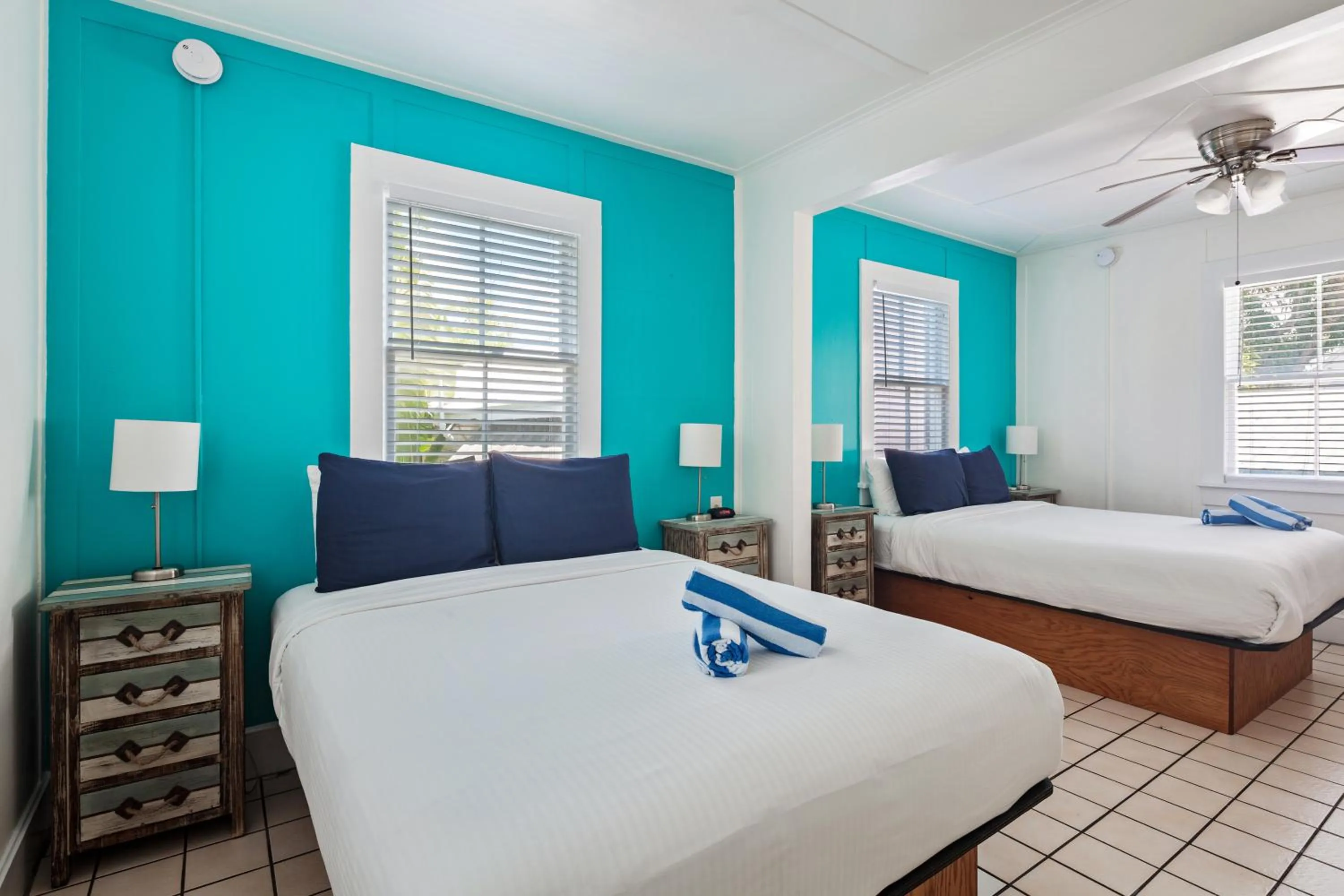 Bed in Wicker Guesthouse