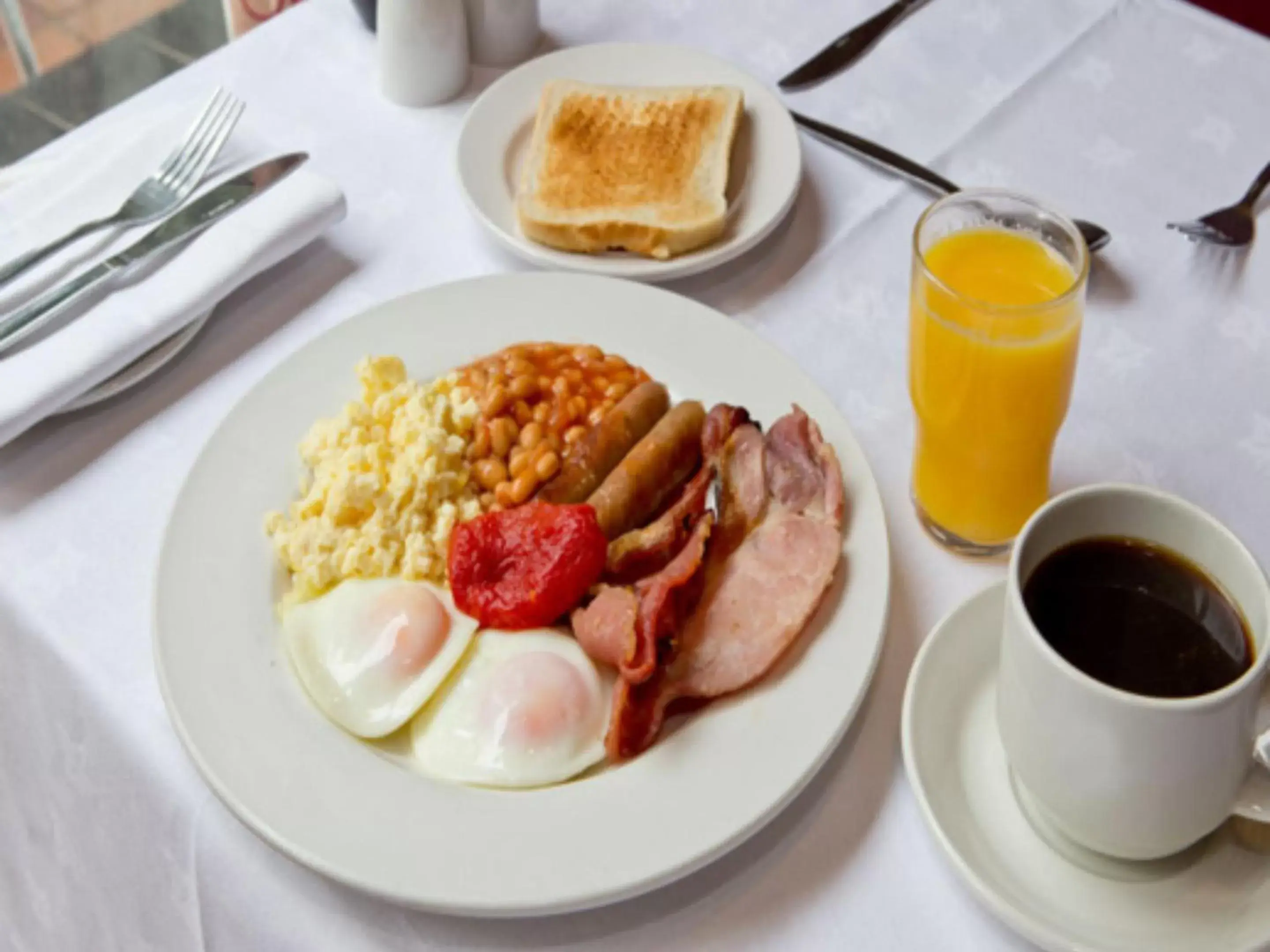 Breakfast in Aotea Motel