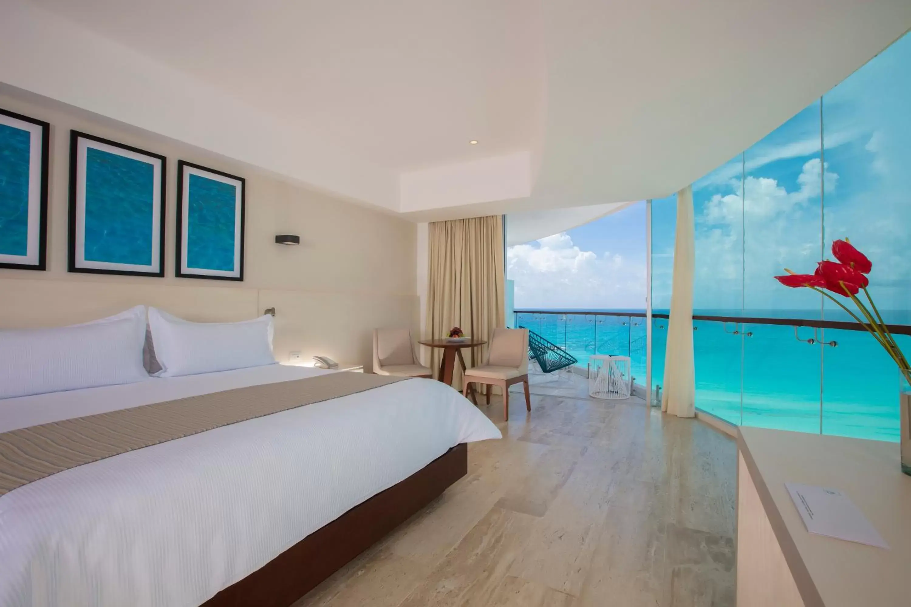 Sea view in Altitude at Krystal Grand Cancun - All Inclusive