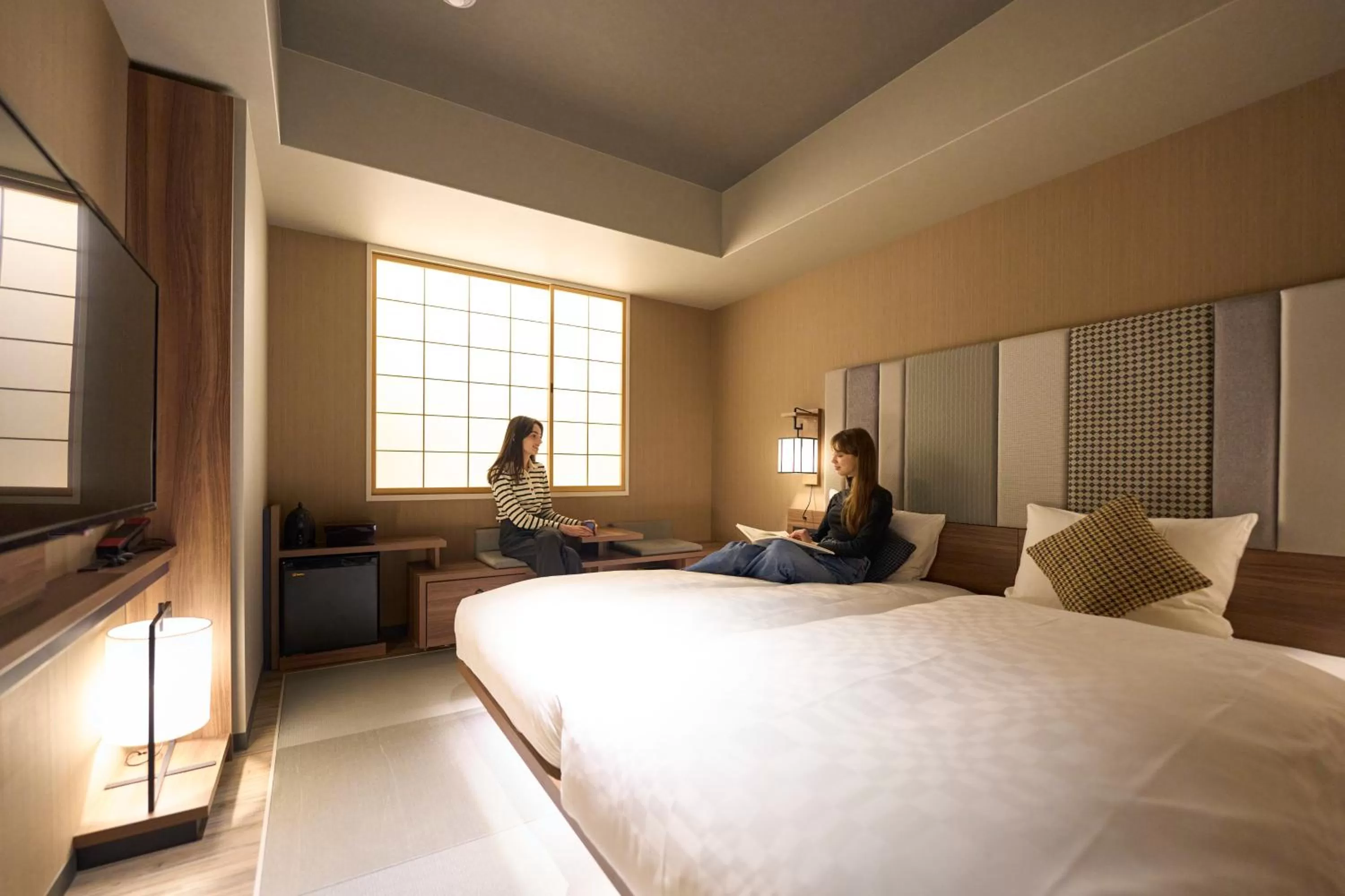 Photo of the whole room, Bed in Hotel Resol Kyoto Shijo Muromachi