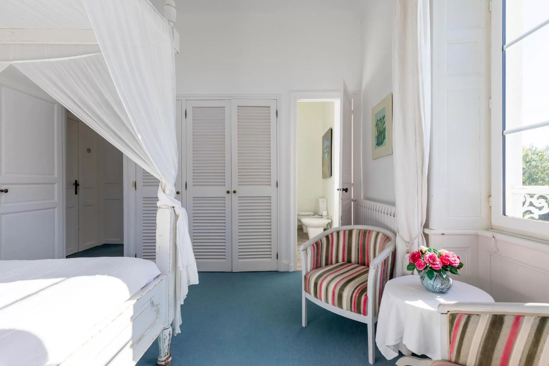 Bedroom, Bed in Domaine de Bassilour