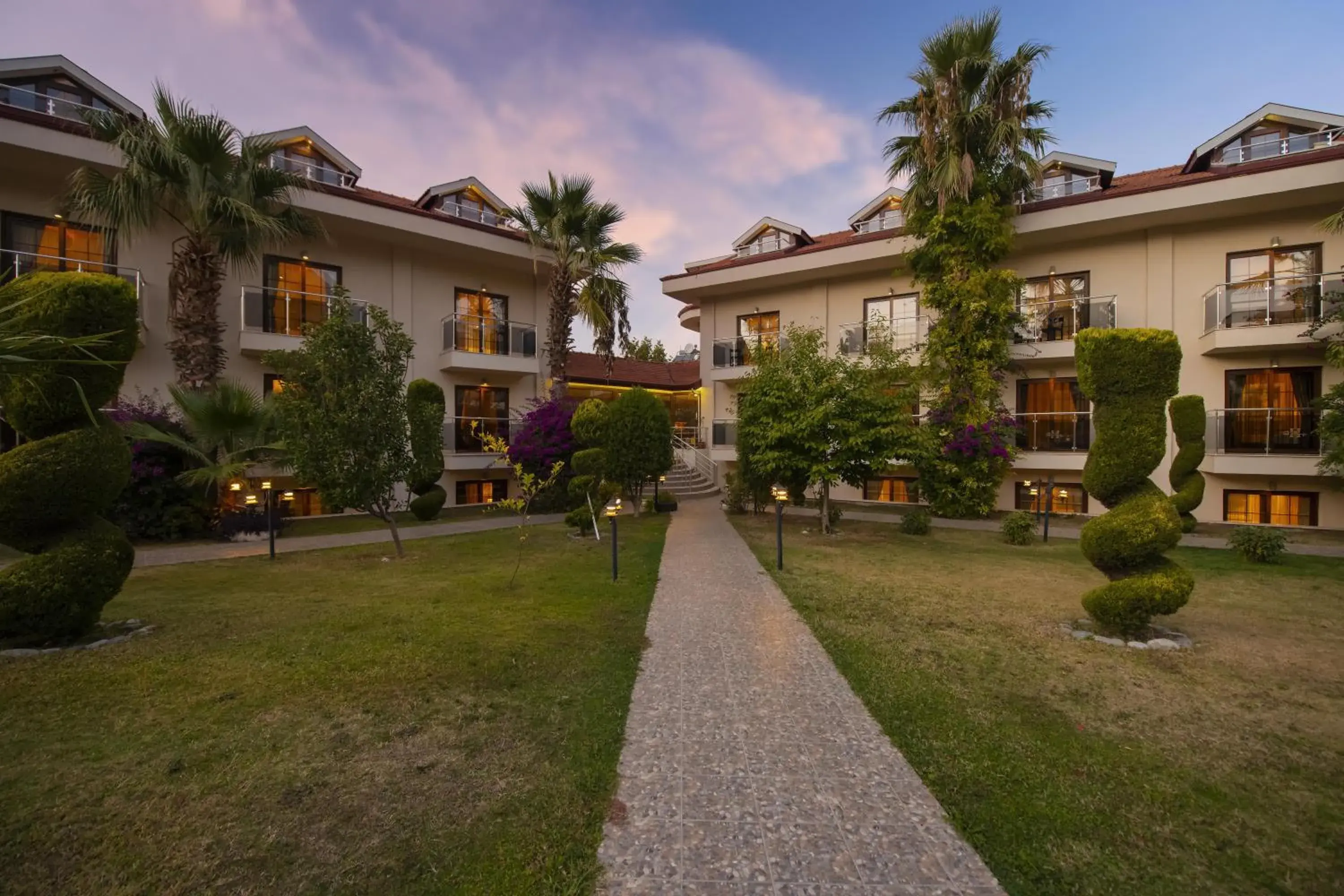 Garden, Property Building in Han Deluxe Hotel