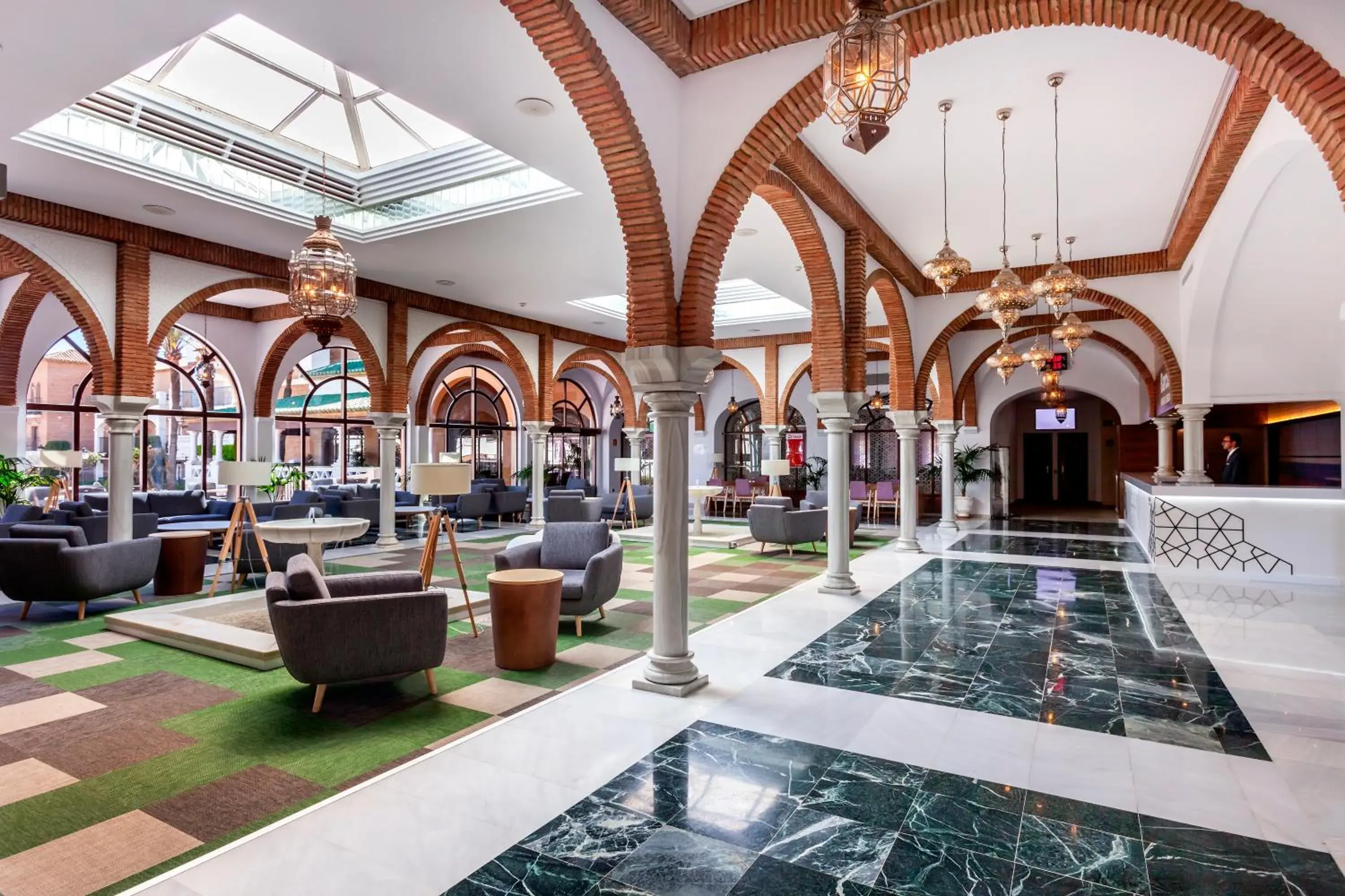 Lobby or reception in Barceló Isla Canela