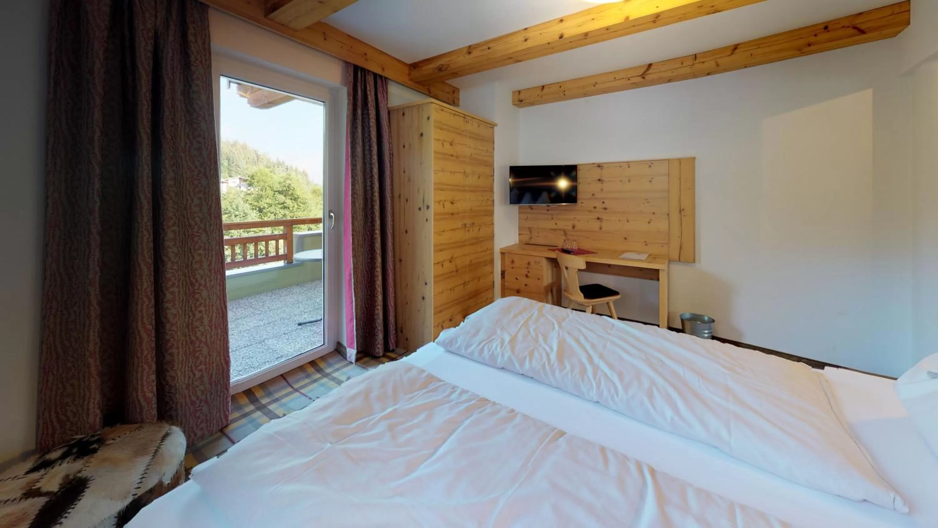 Photo of the whole room, Bed in Home suite home