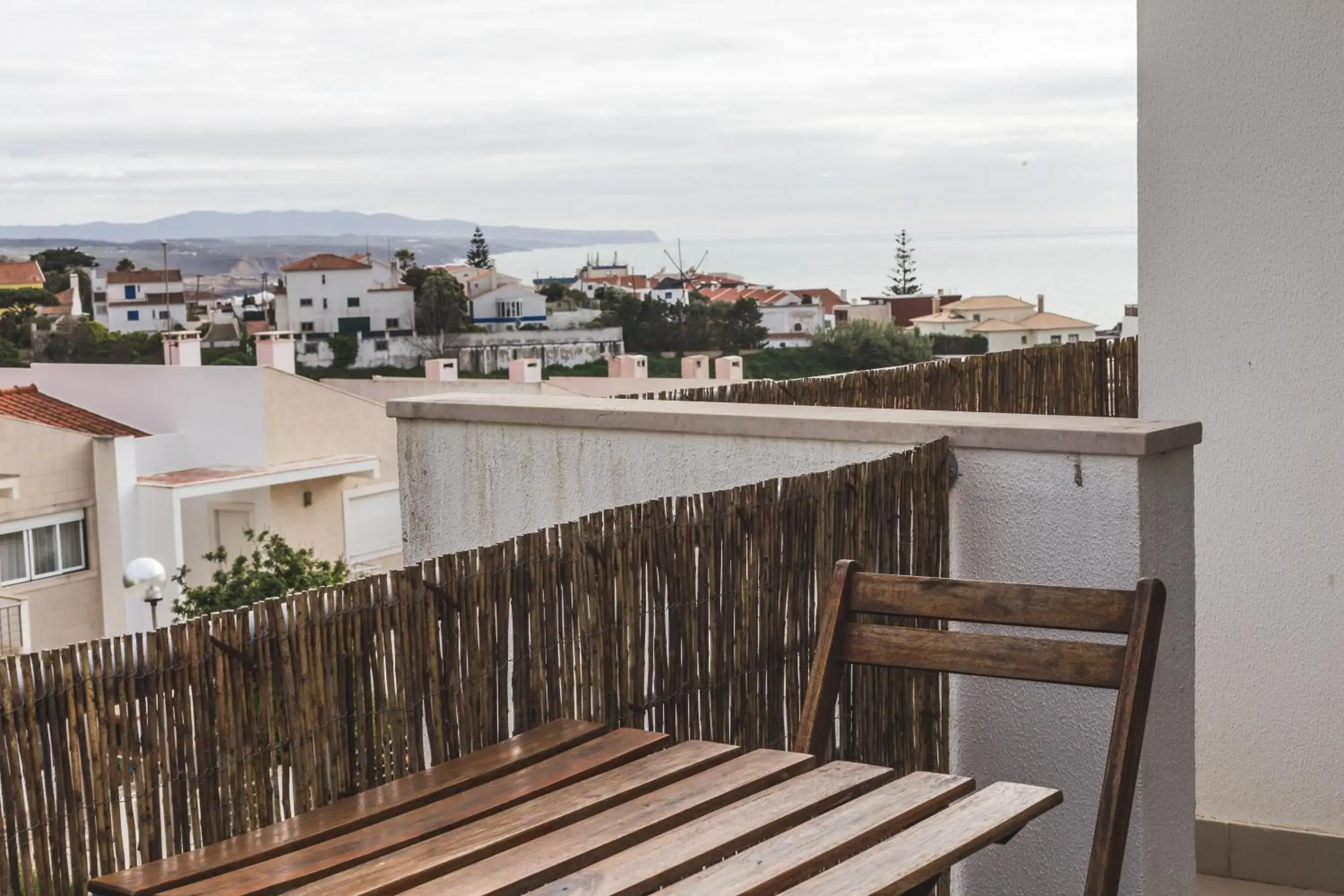 Balcony/Terrace in Ericeira Chill Hill Hostel & Private Rooms