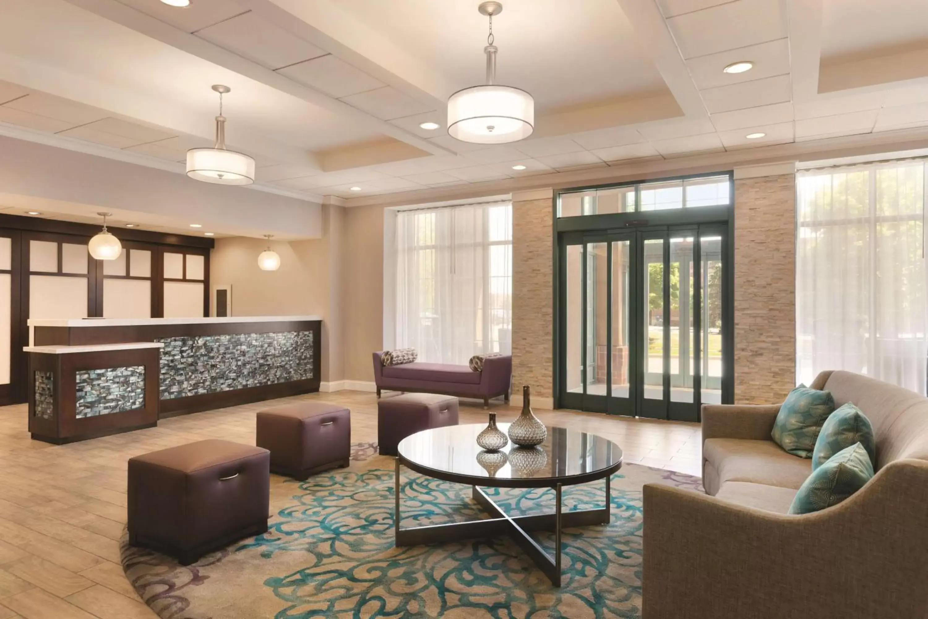 Lobby or reception, Lobby/Reception in Homewood Suites by Hilton Detroit-Troy