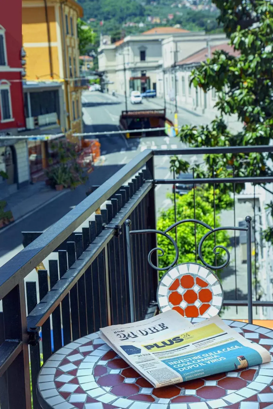 Balcony/Terrace in Hotel Venezia