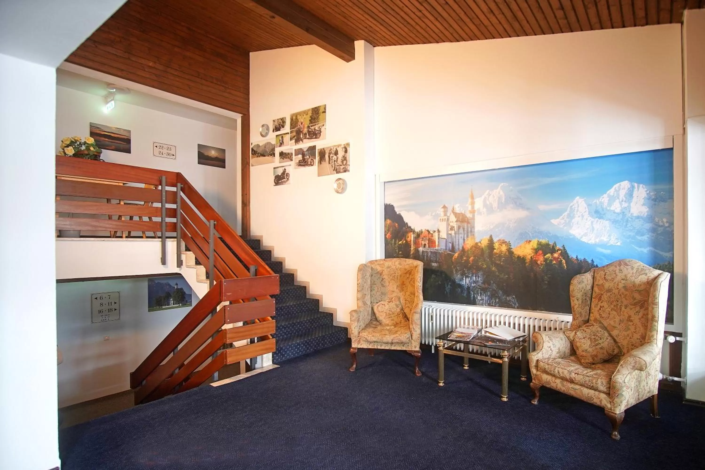 Lobby or reception in Hotel Alpenblick Berghof