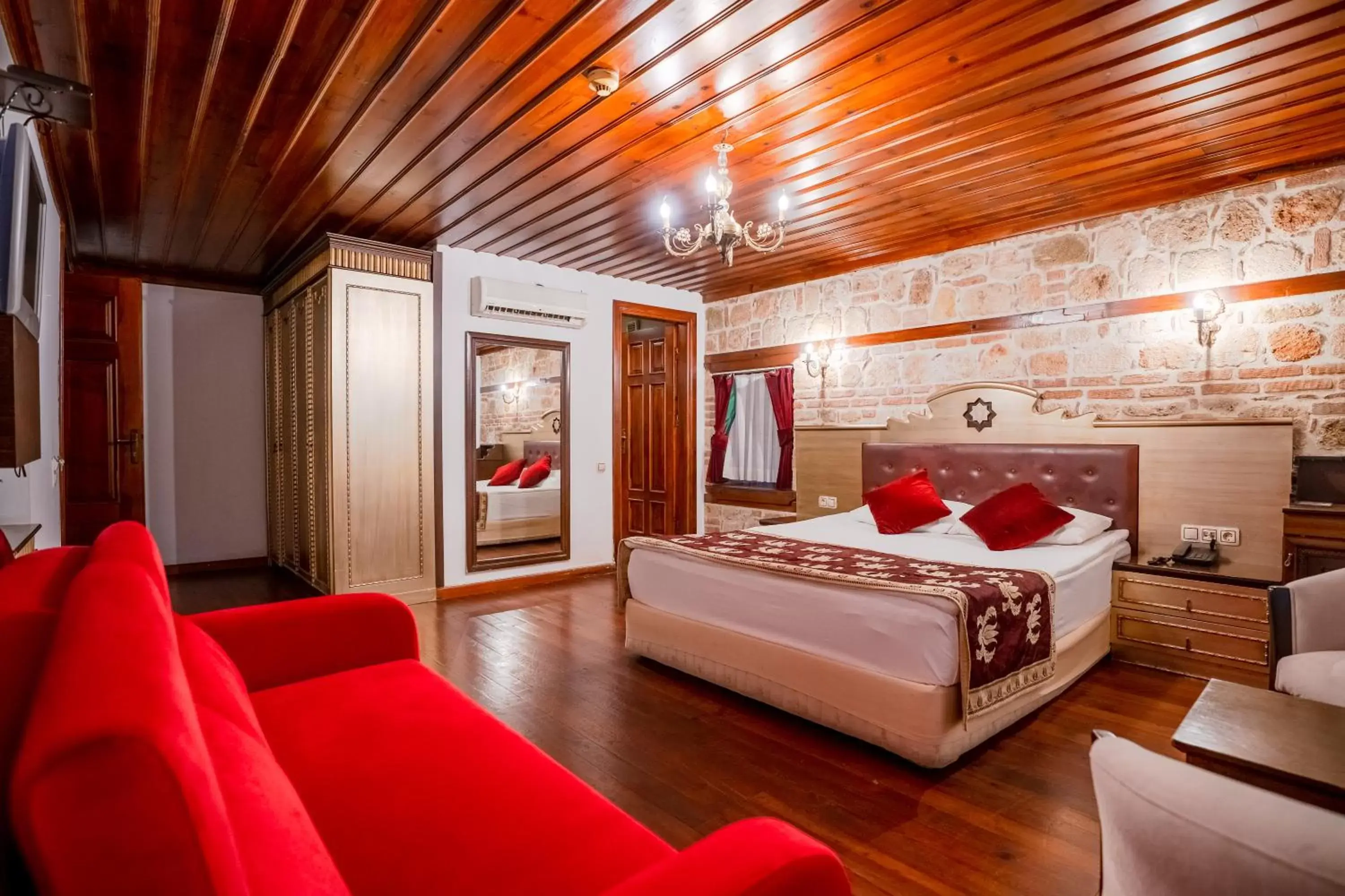 Bed in Mediterra Art Hotel Antalya