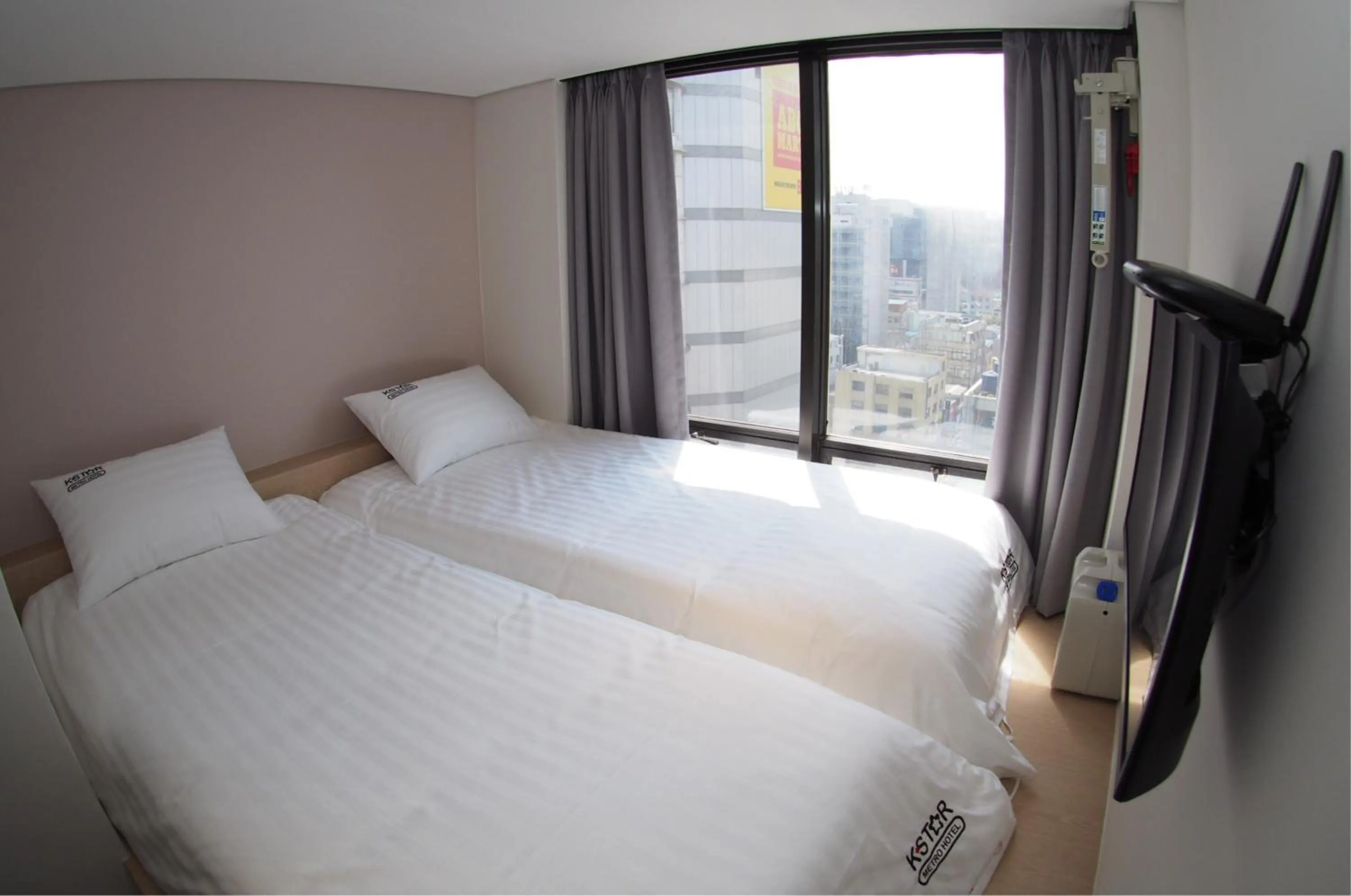 Photo of the whole room, Bed in K Pop Hotel Dongdaemun