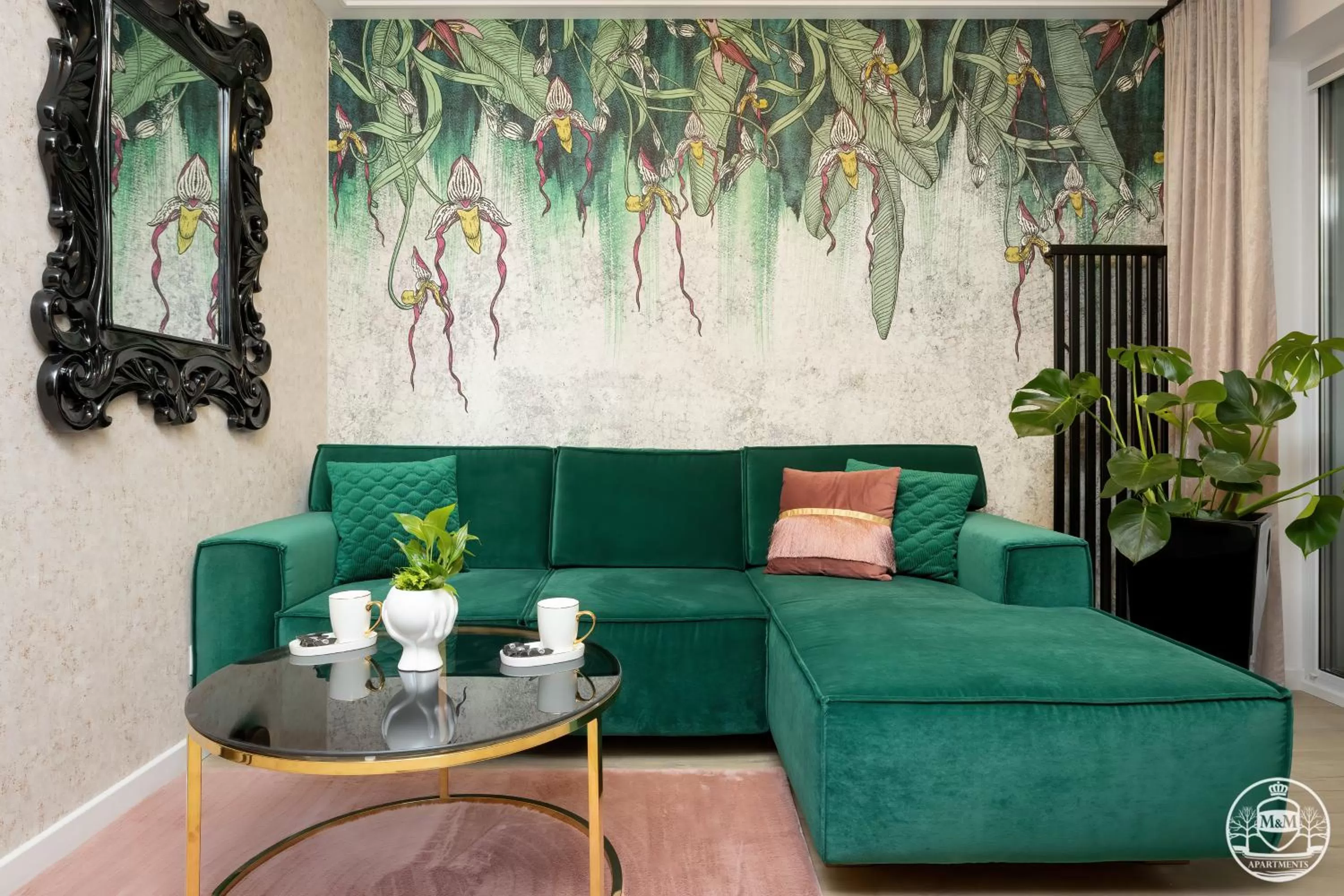 Living room in M&M-Spa&Art Bali, Nadmorskie Tarasy