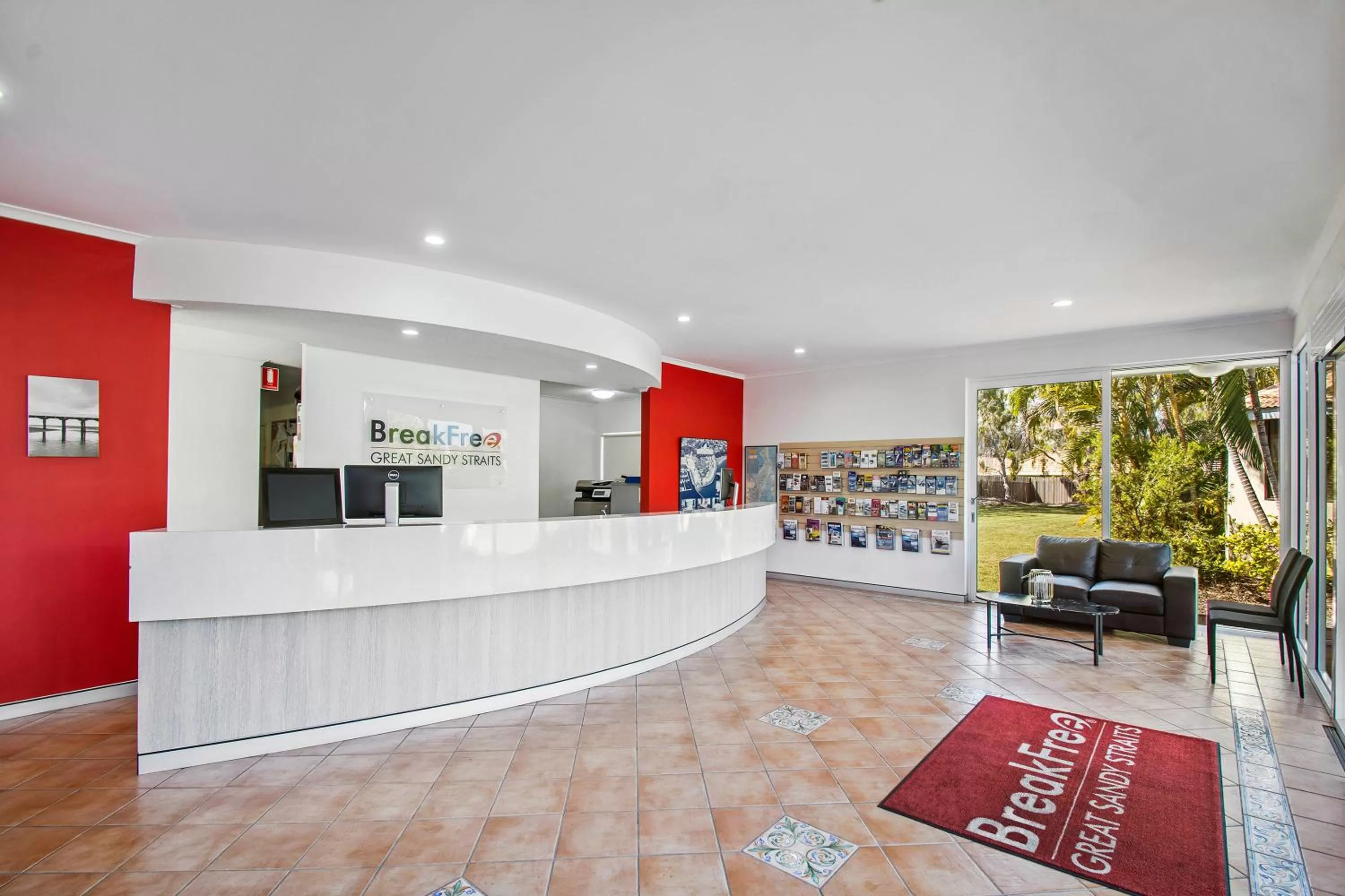 Lobby or reception in BreakFree Great Sandy Straits