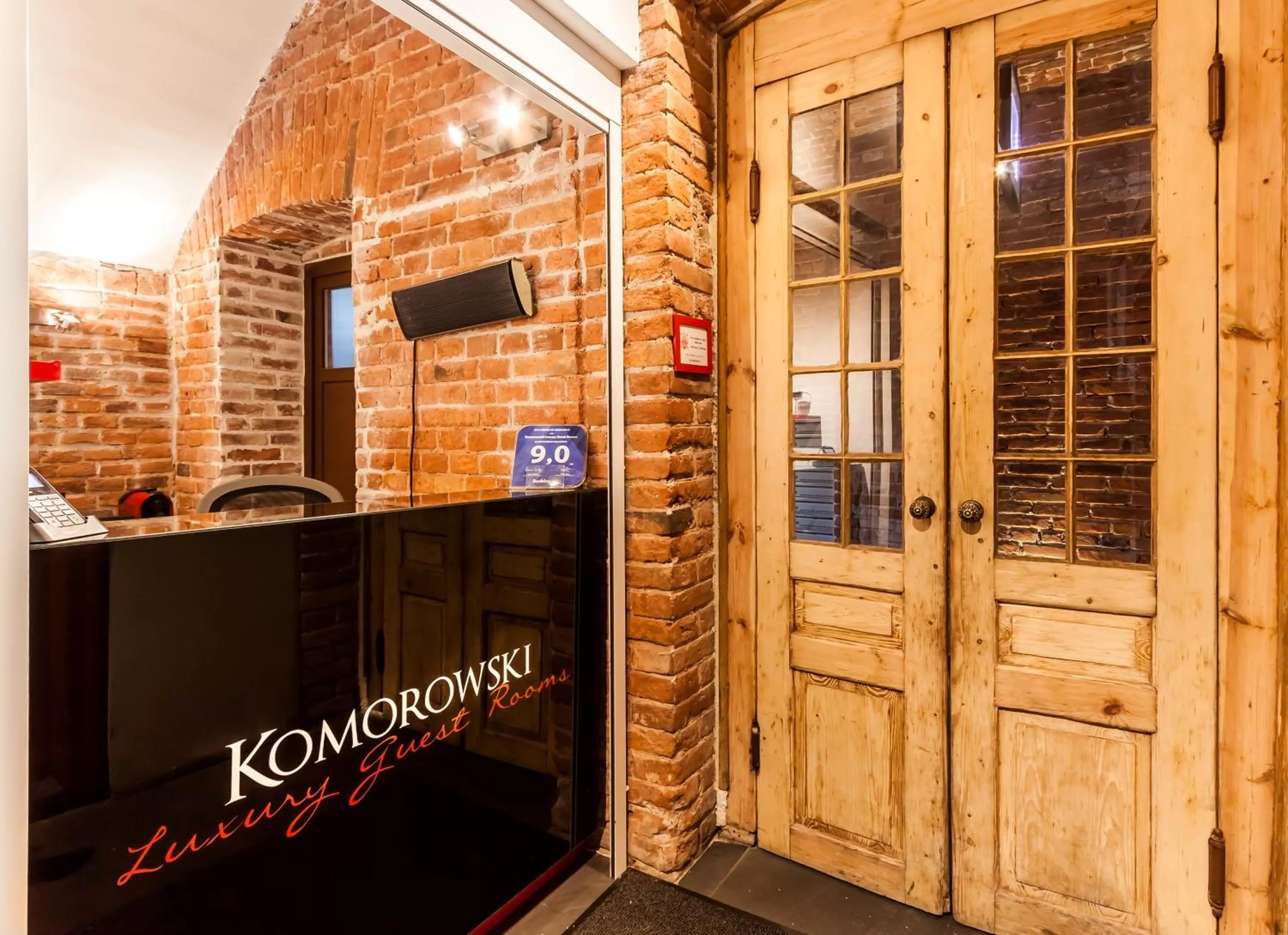 Lobby or reception in Komorowski Luxury Guest Rooms