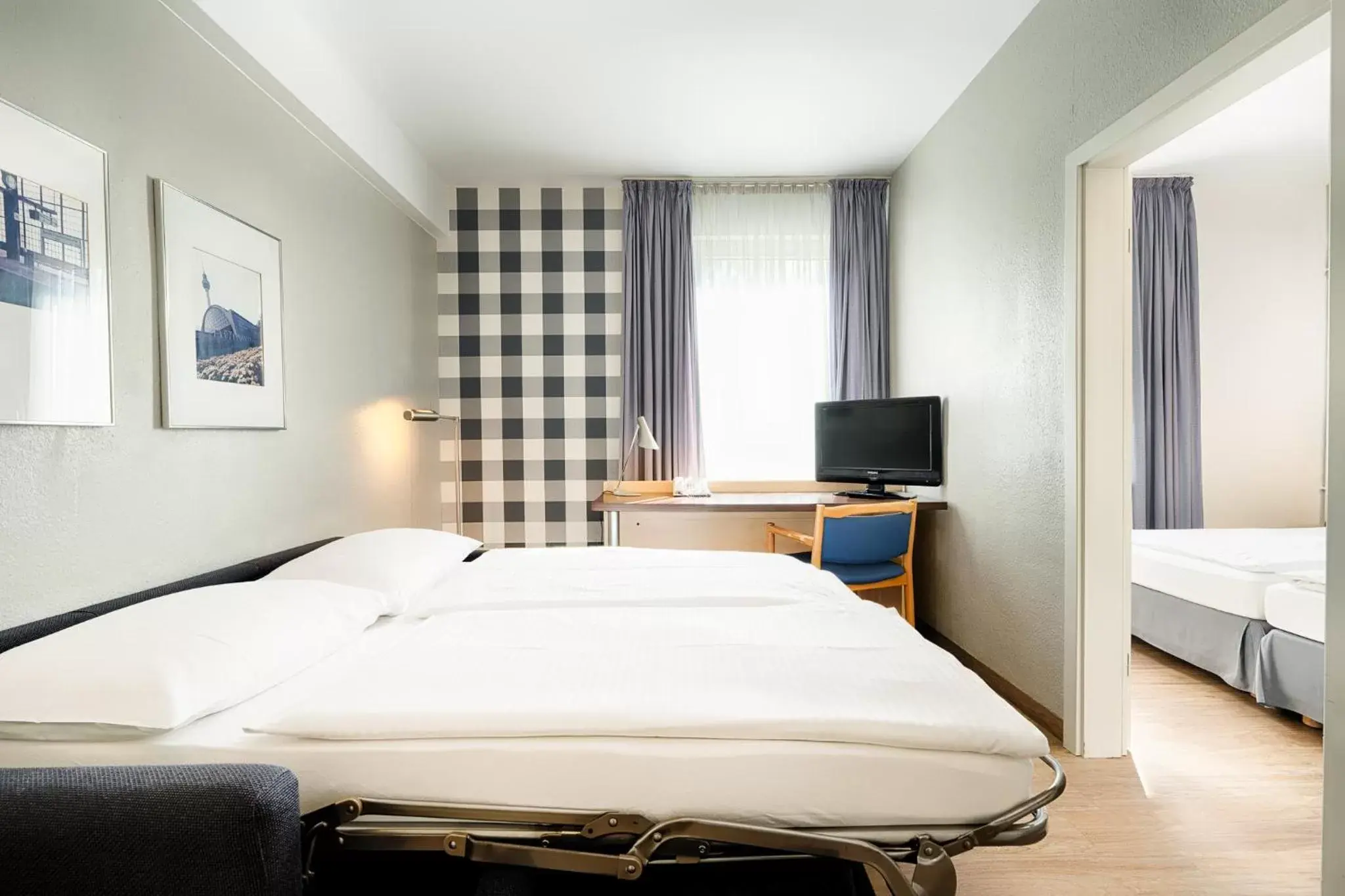 Bed in enjoy hotel Berlin City Messe