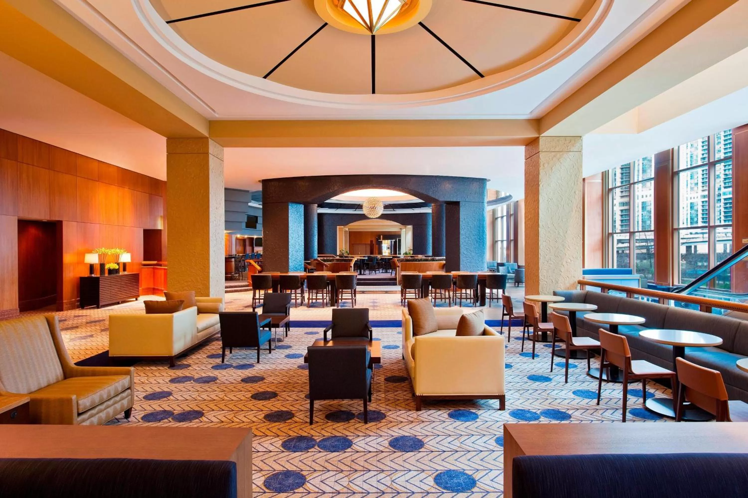 Lobby or reception in Sheraton Grand Chicago Riverwalk
