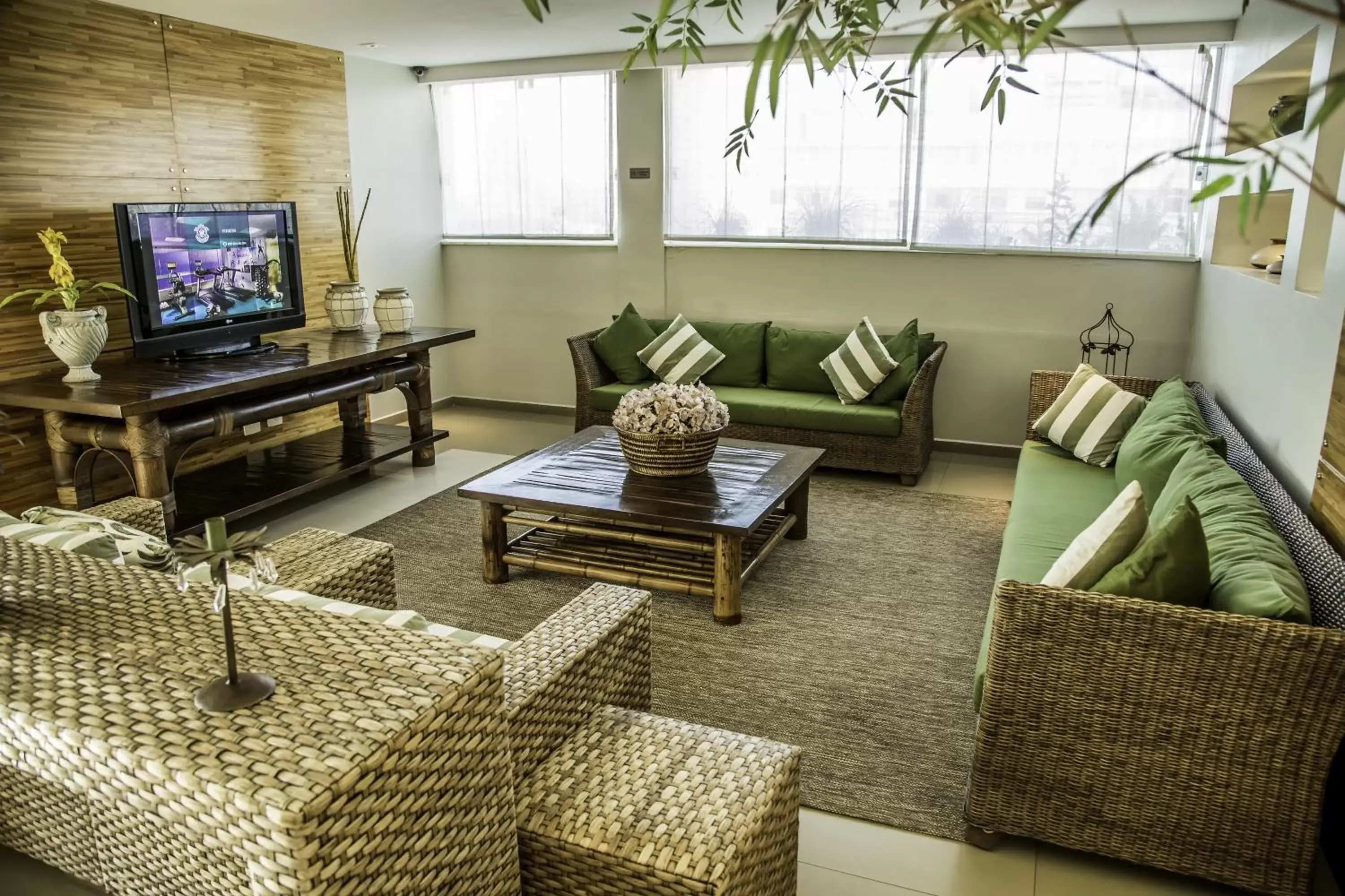 Communal lounge/ TV room, Seating Area in Parque Balneário Santos by Atlantica Hotels