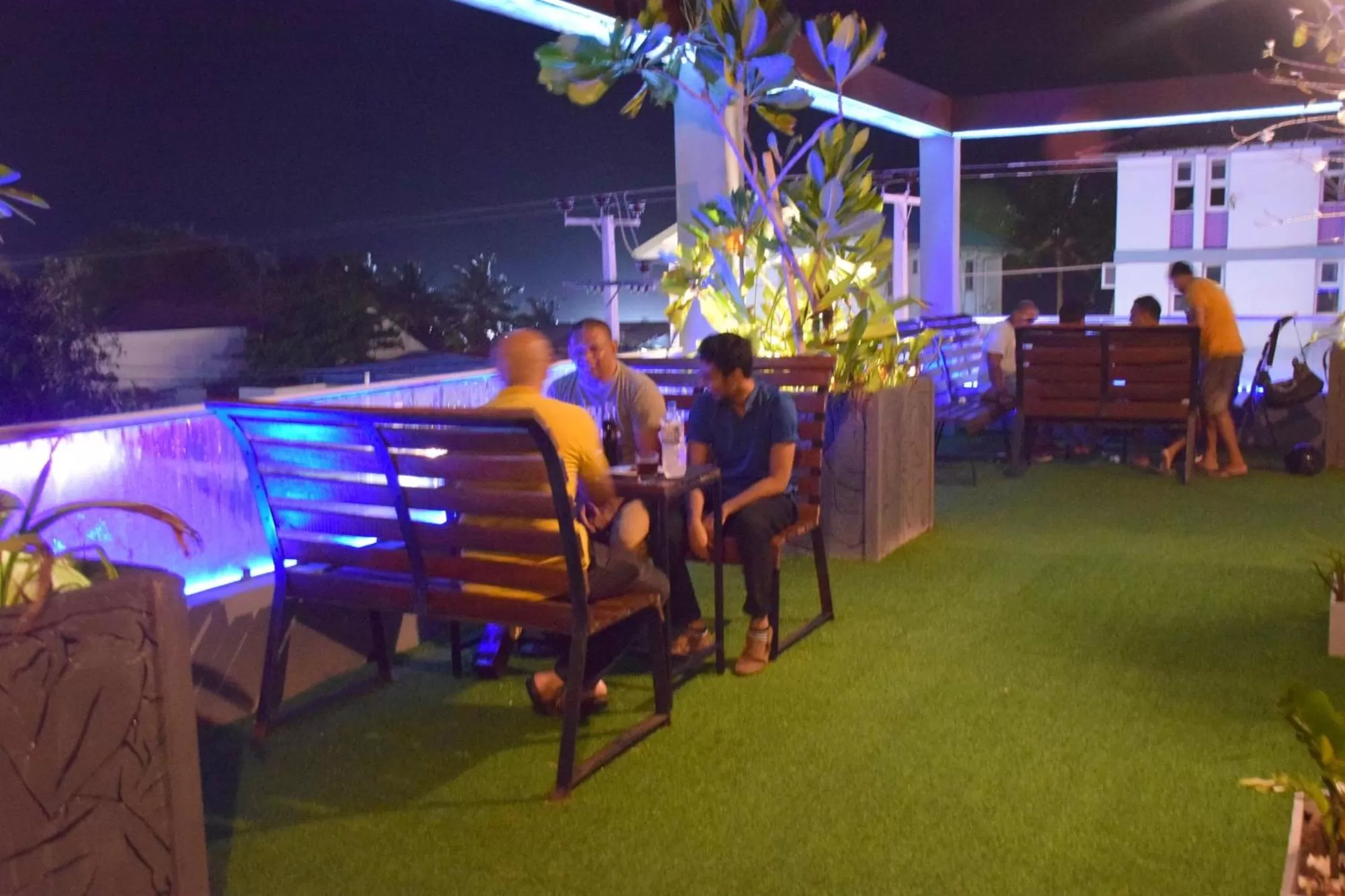 People in Beach Corridor Hotel & Spa with Free Airport shuttle