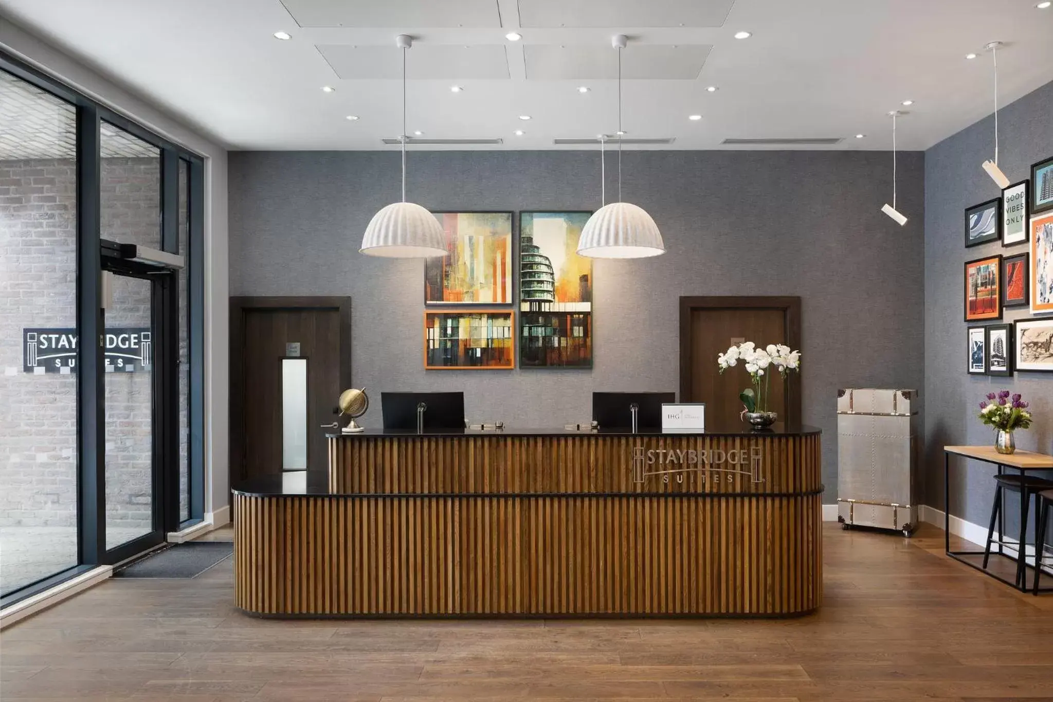 Property building, Lobby/Reception in Staybridge Suites London-Vauxhall, an IHG Hotel
