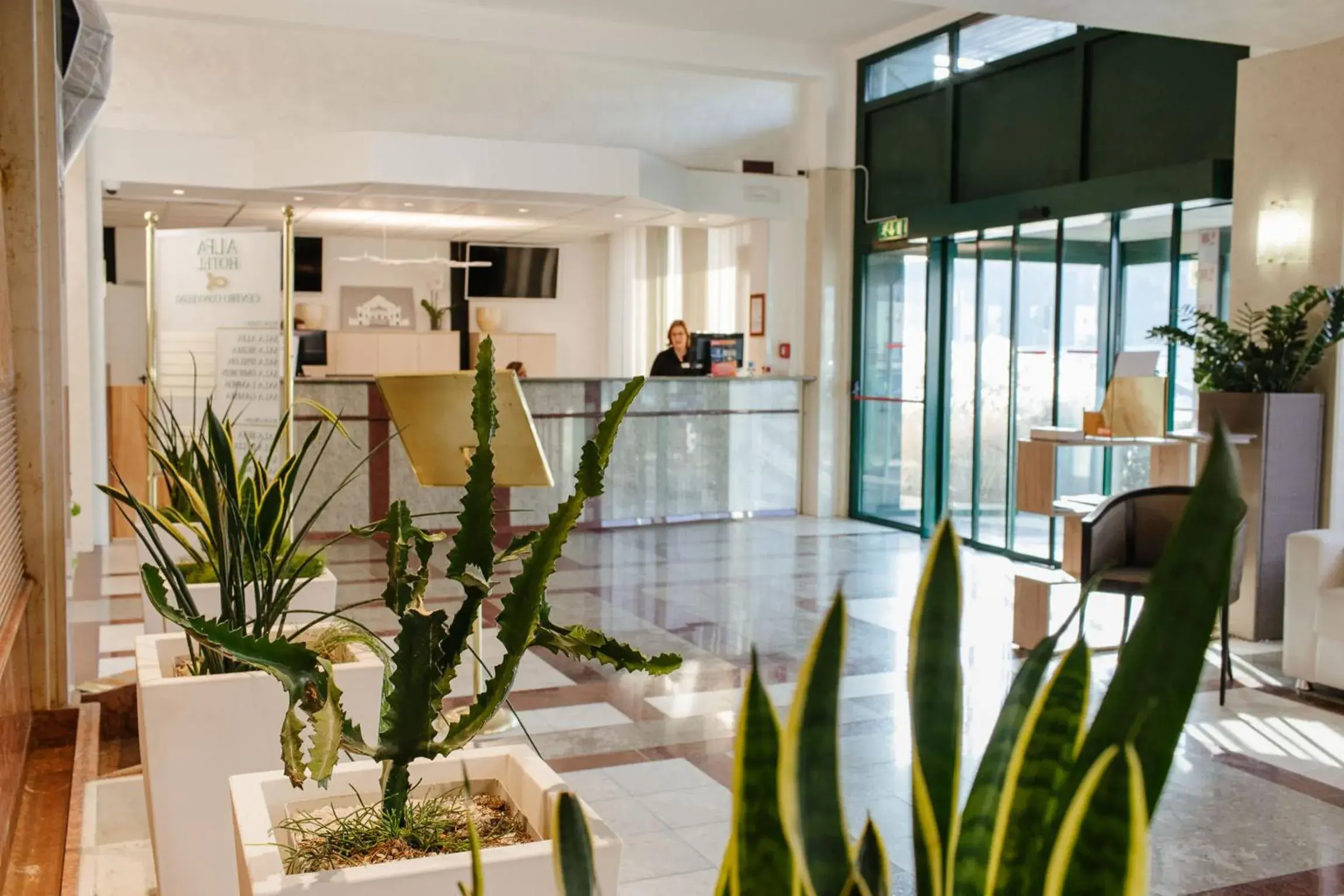 Lobby or reception, Lobby/Reception in Alfa Fiera Hotel