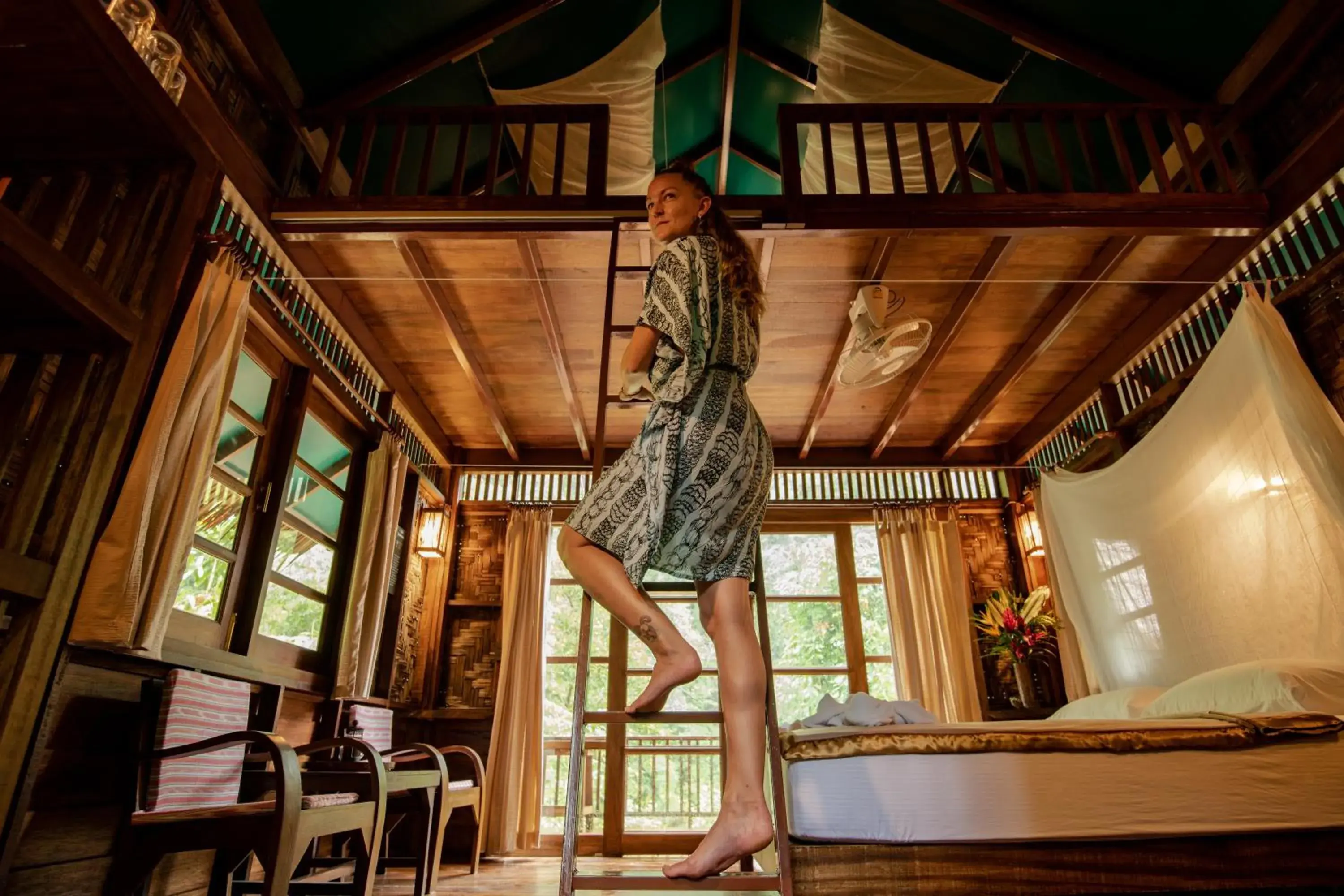 Bedroom in Our Jungle Camp - Eco Resort SHA Certified