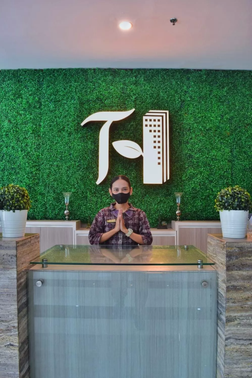 Lobby or reception in Terraz Tree Hotel Jakarta