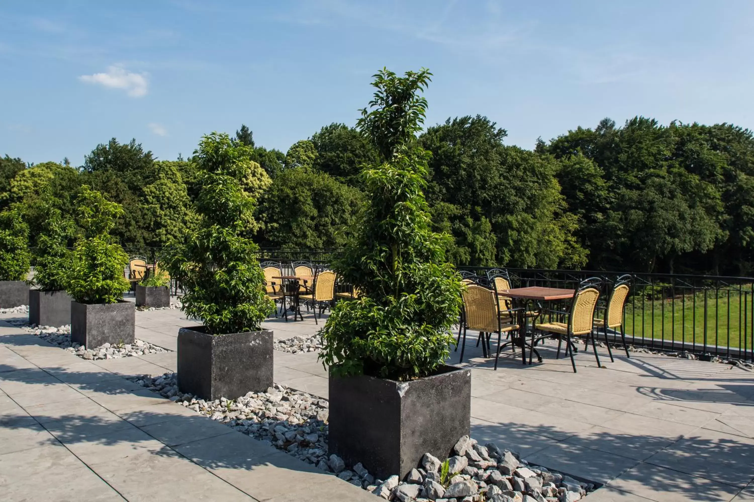 Balcony/Terrace in Fletcher Landgoed Hotel Holthurnsche Hof