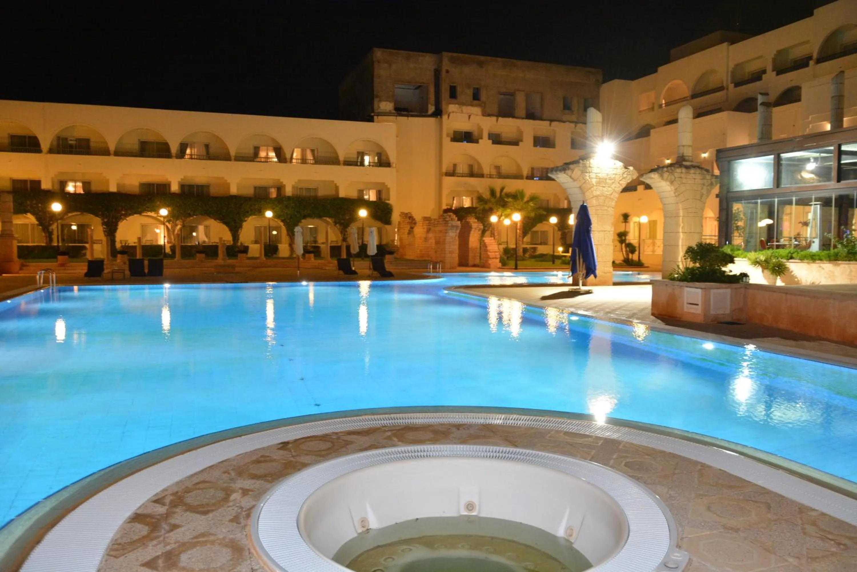 Swimming pool in Golden Carthage Hotel Tunis