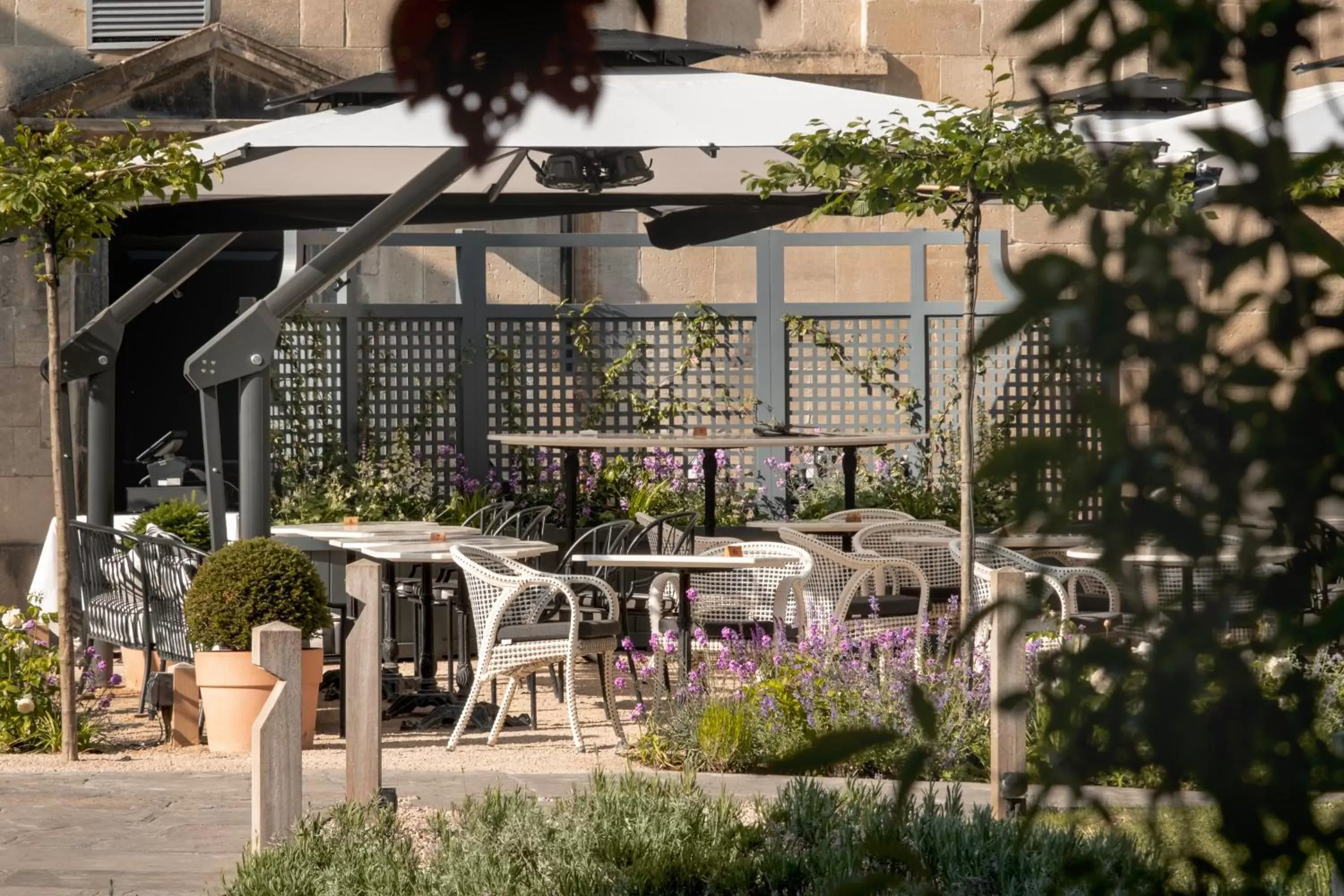 Balcony/Terrace, Restaurant/Places to Eat in The Royal Crescent Hotel & Spa