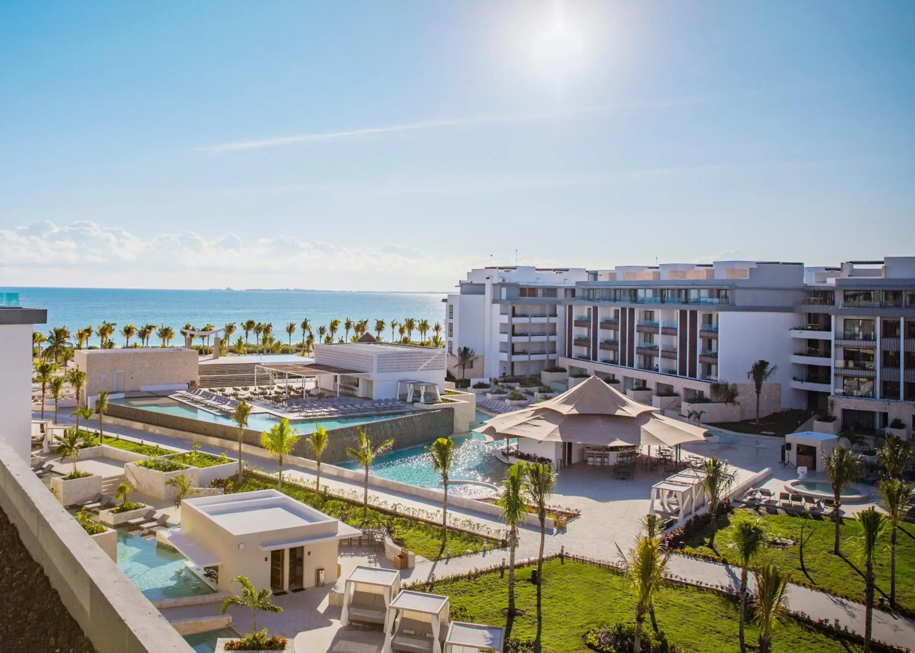 Bird's eye view, Pool View in Majestic Elegance Costa Mujeres - All Inclusive