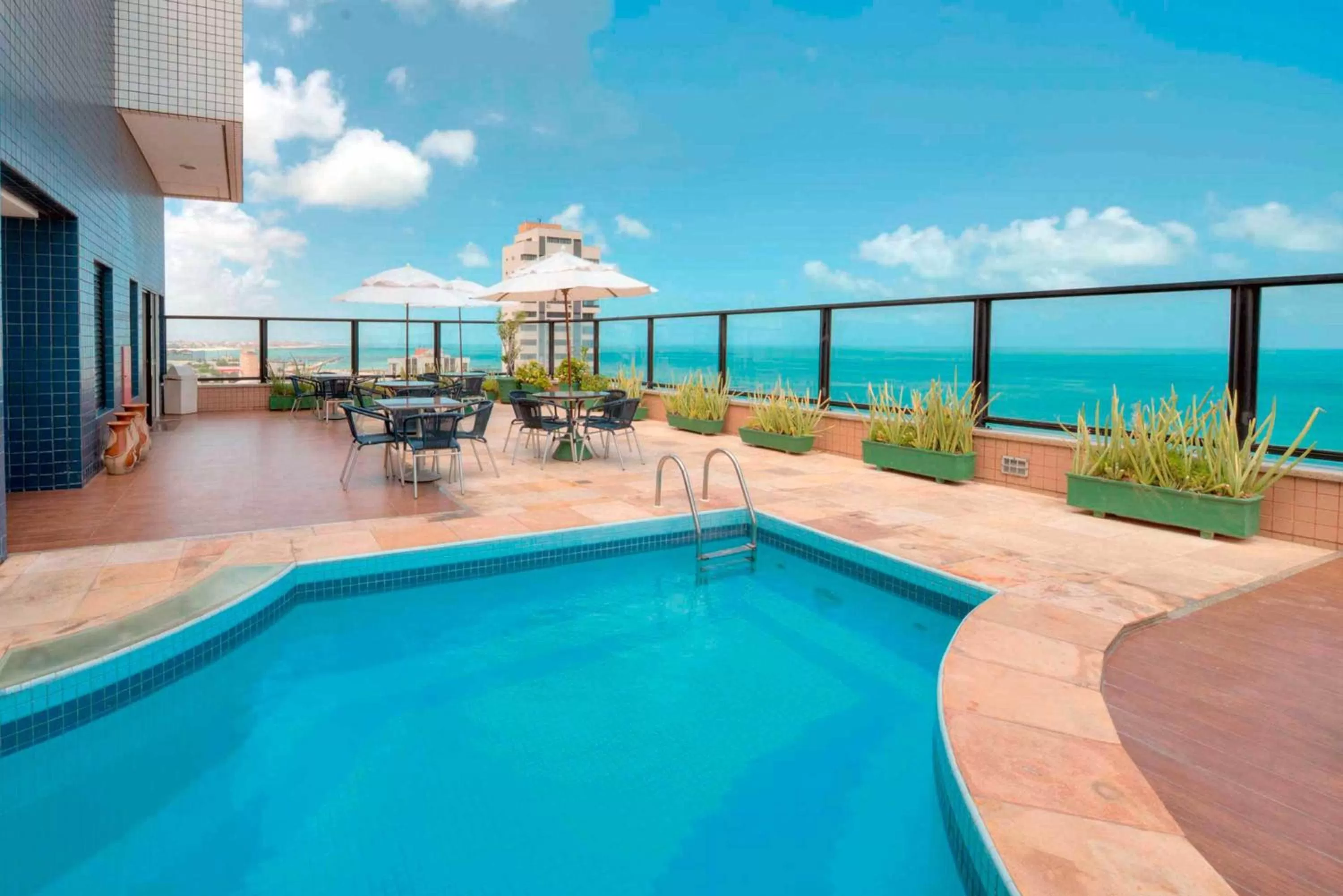 Balcony/Terrace in Maredomus Hotel