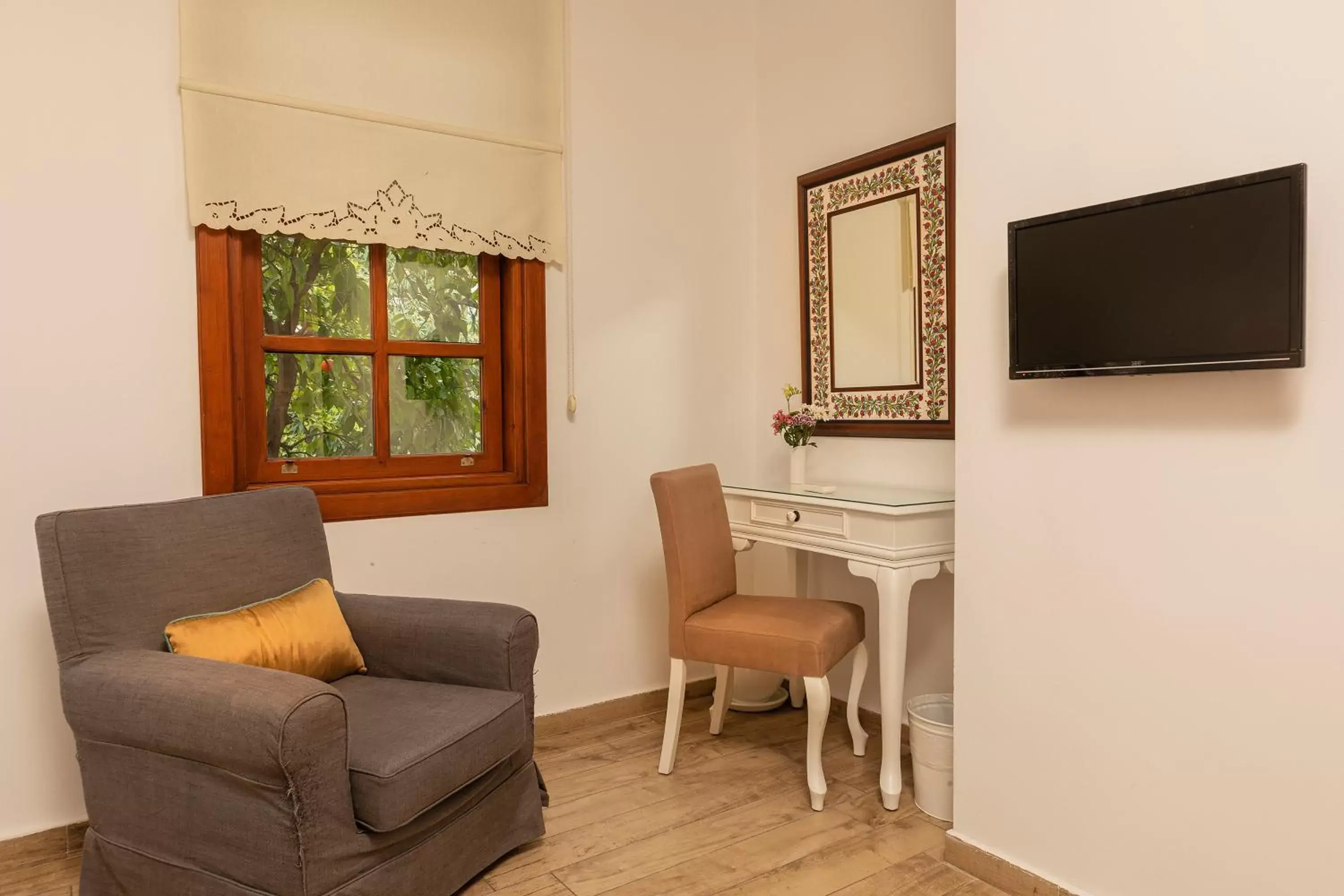 TV and multimedia, Seating Area in Zemira Garden Hotel