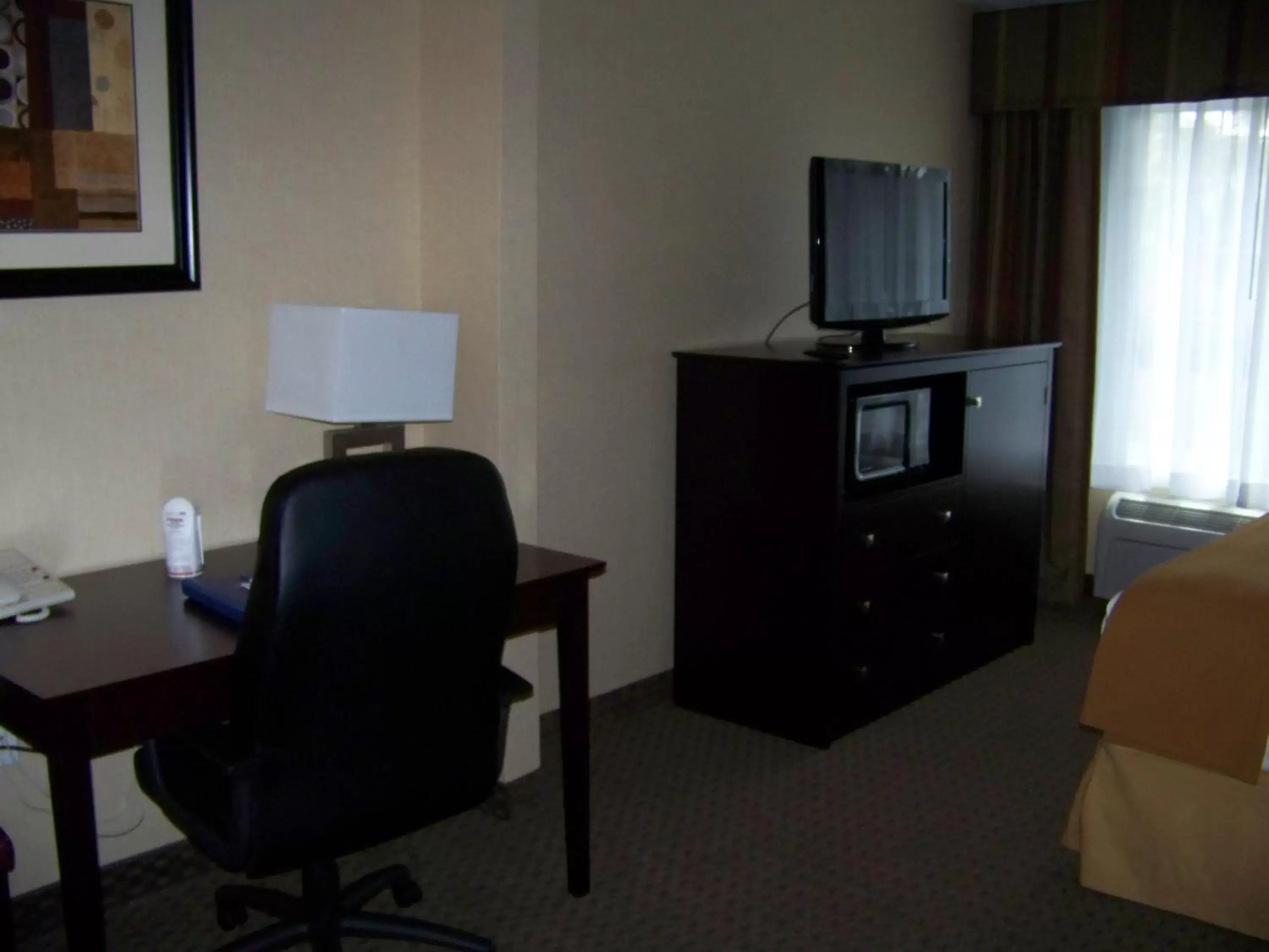 TV and multimedia, TV/Entertainment Center in Holiday Inn Express Hotel & Suites Portland - Jantzen Beach, an IHG Hotel