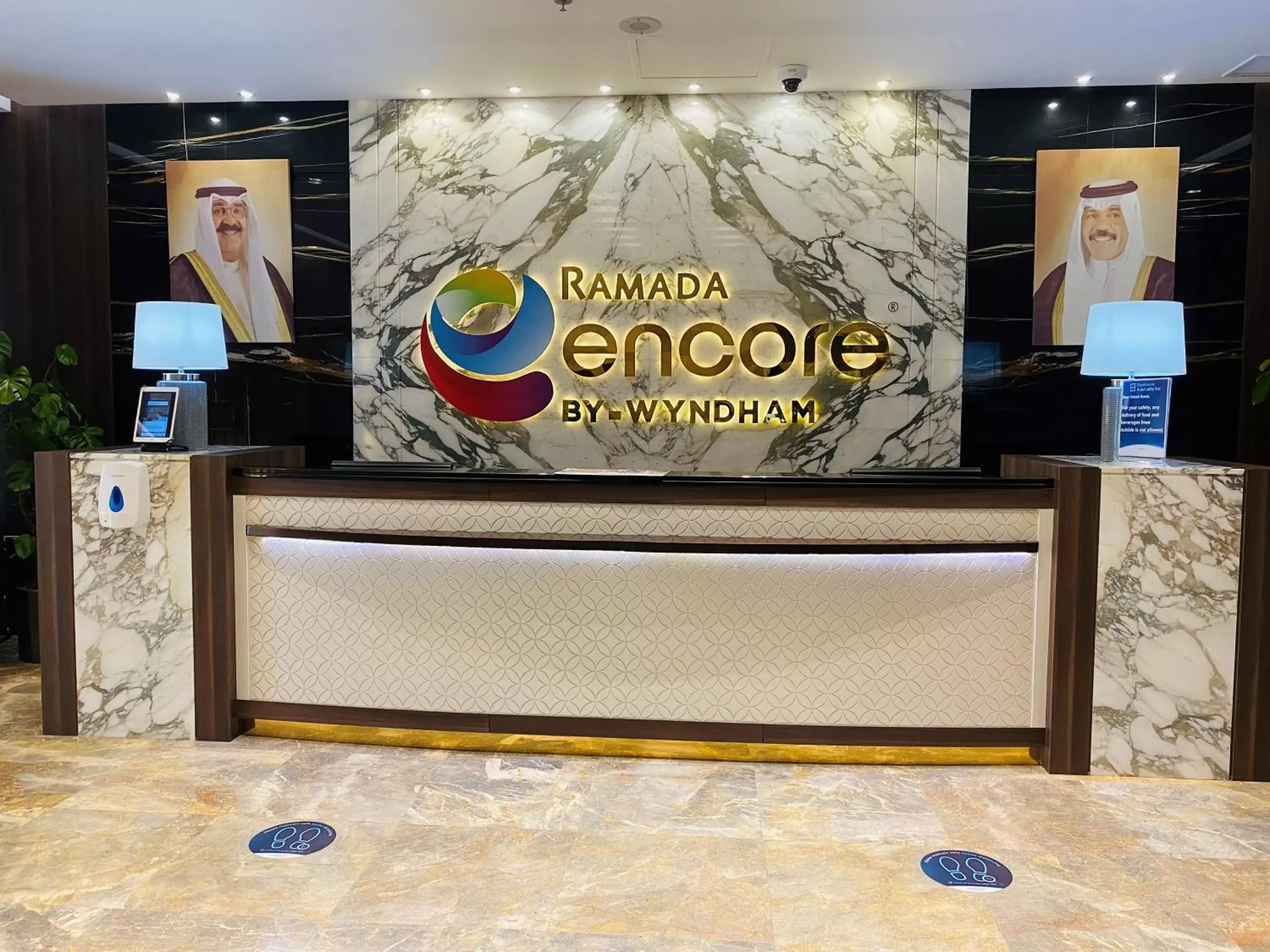 Lobby or reception in Ramada Encore by Wyndham Kuwait Downtown Lobby or reception in Ramada Encore by Wyndham Kuwait Downtown