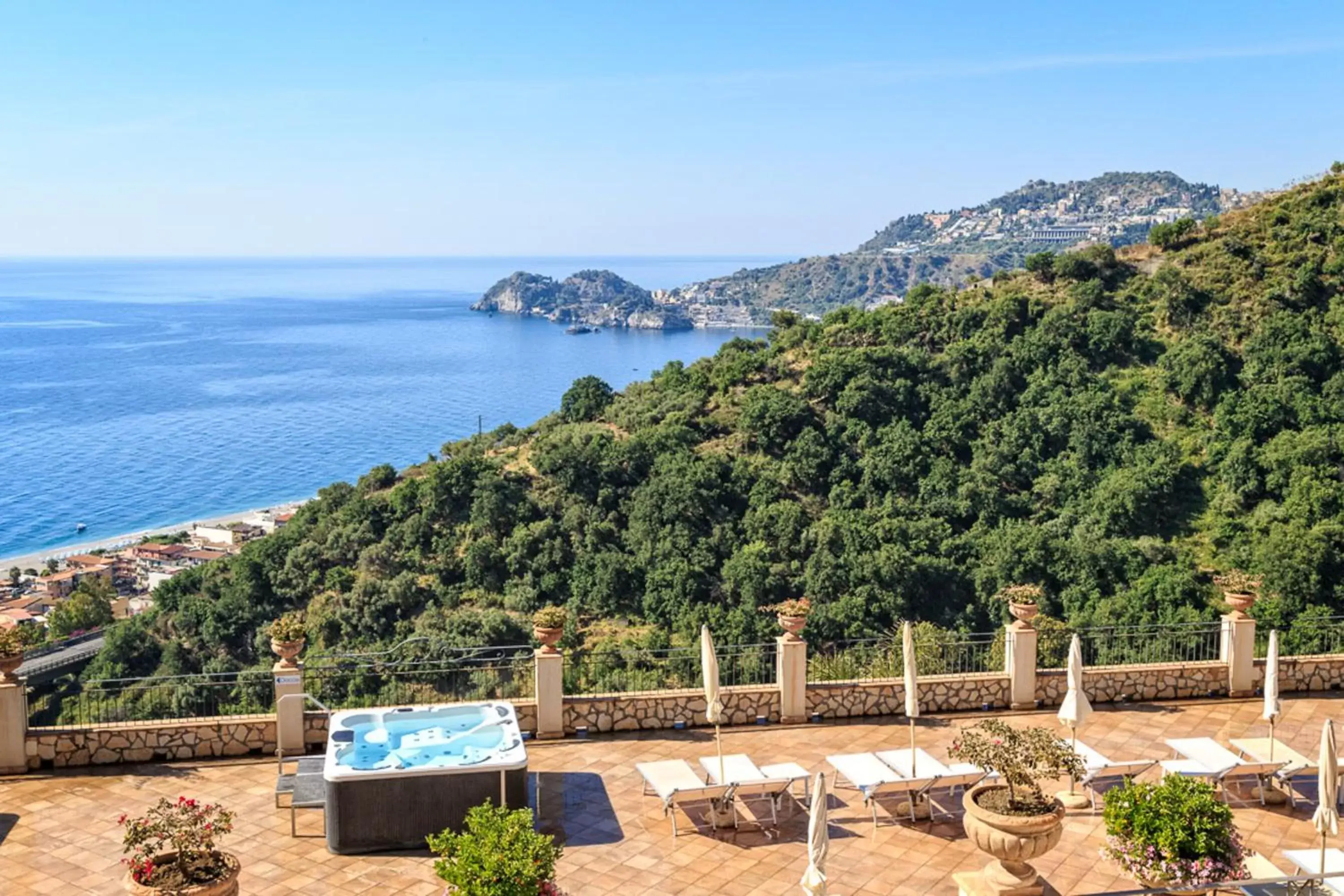 Balcony/Terrace in Hotel Olimpo le Terrazze