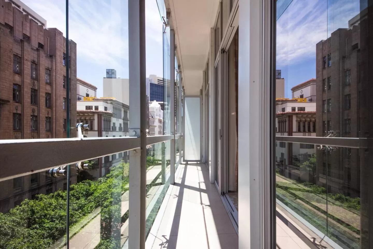 Property building, Balcony/Terrace in Taj Executive Suites, Private Residence