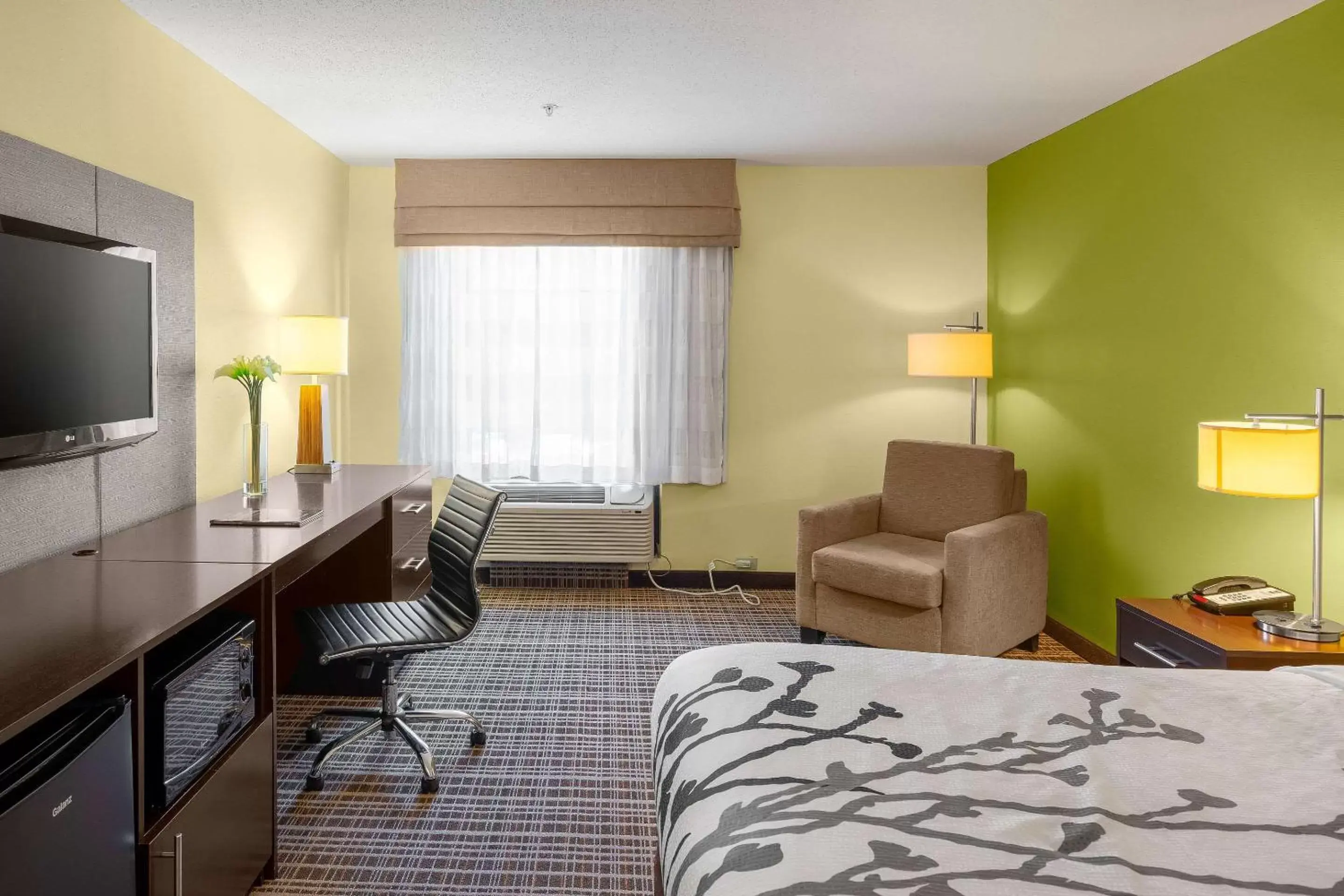 Photo of the whole room, Seating Area in Sleep Inn & Suites Harbour Pointe Midlothian