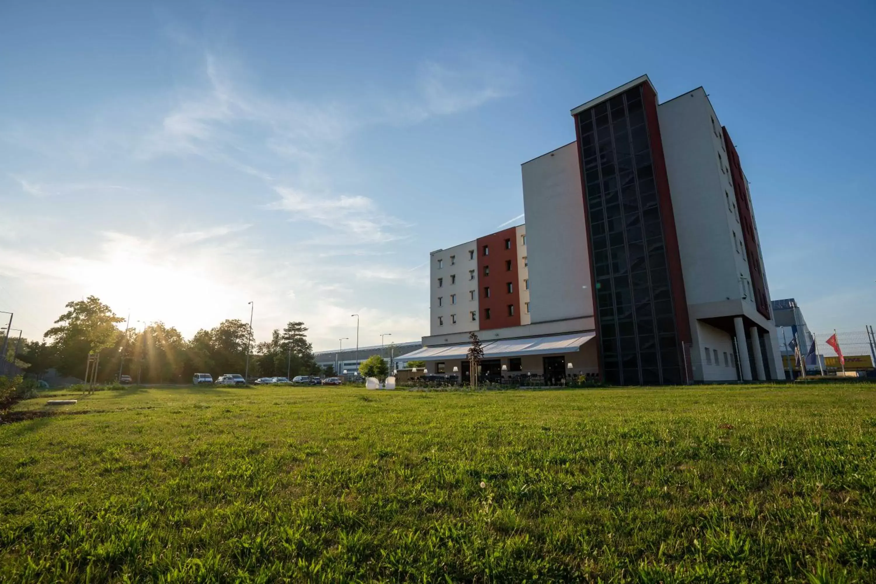 Facade/entrance, Property Building in Ibis Hotel Plzeň