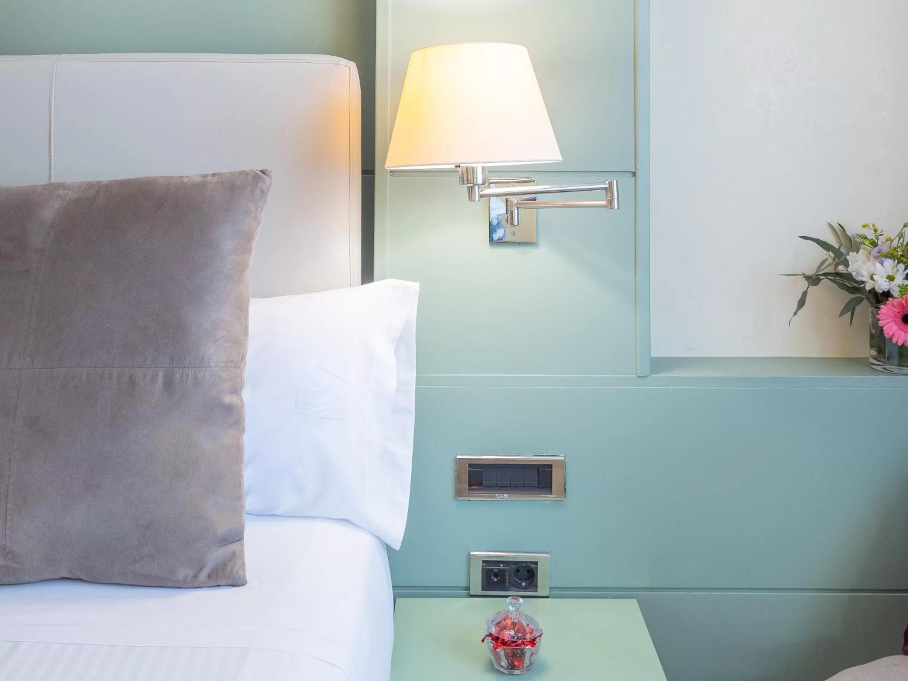 Bed in Vilana Hotel Boutique