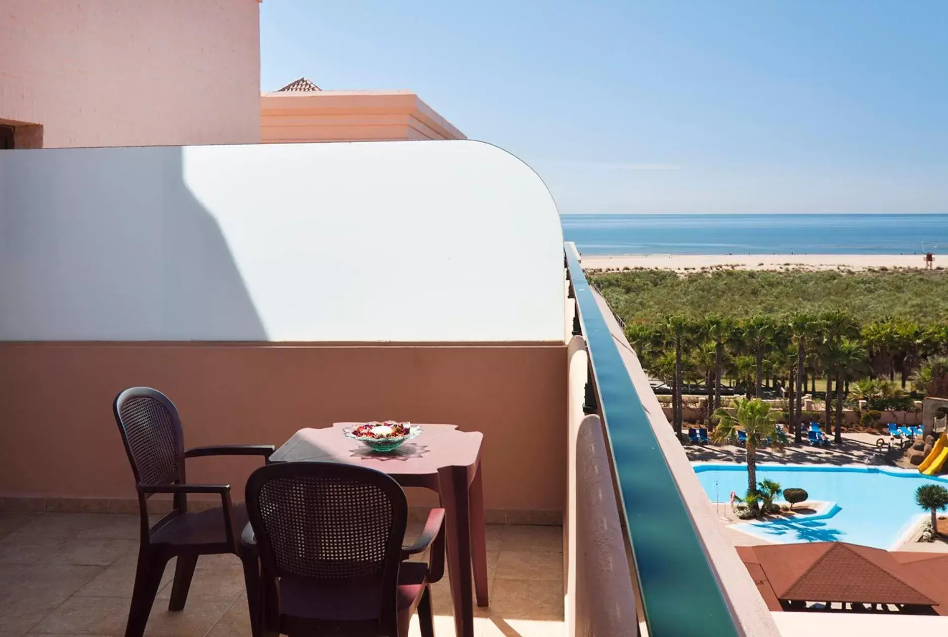 View (from property/room), Balcony/Terrace in Playacanela Hotel