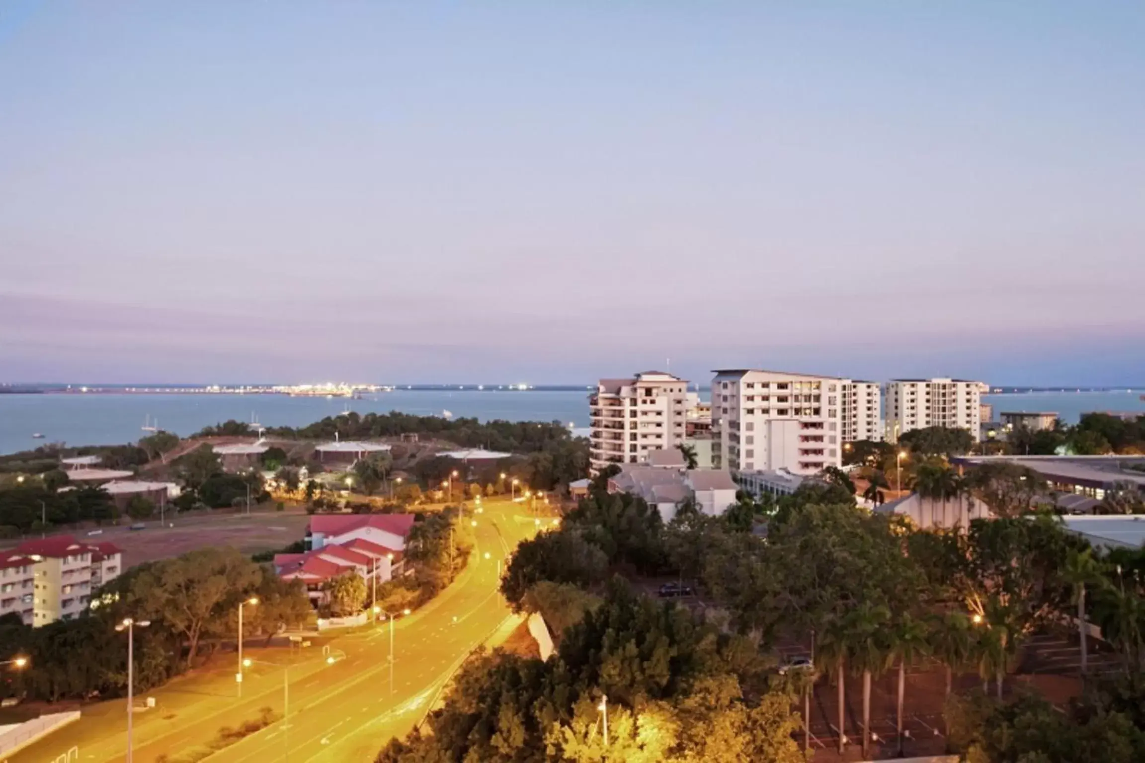 City view in Argus Apartments Darwin