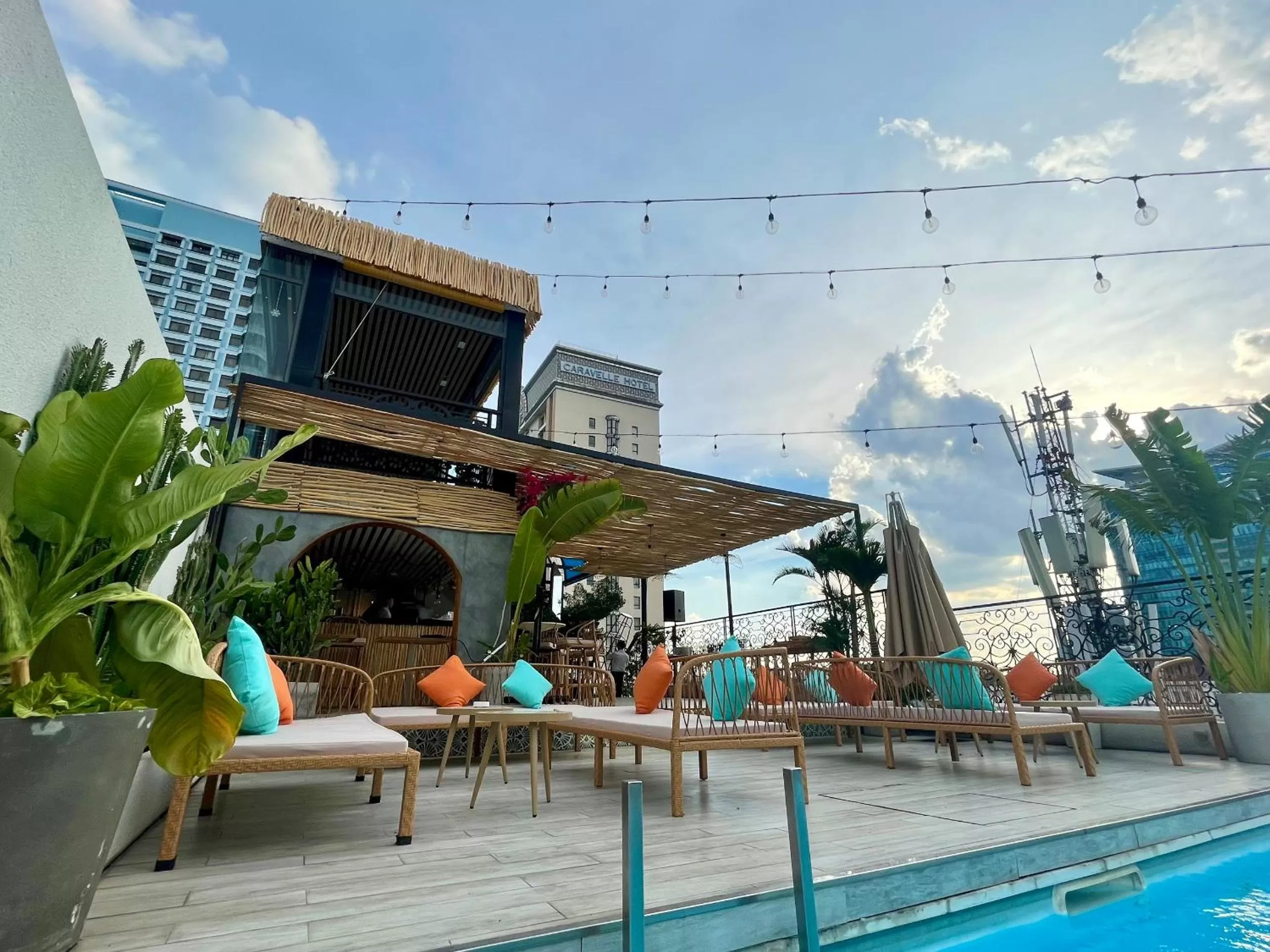 Swimming pool in Icon Saigon - LifeStyle Design Hotel