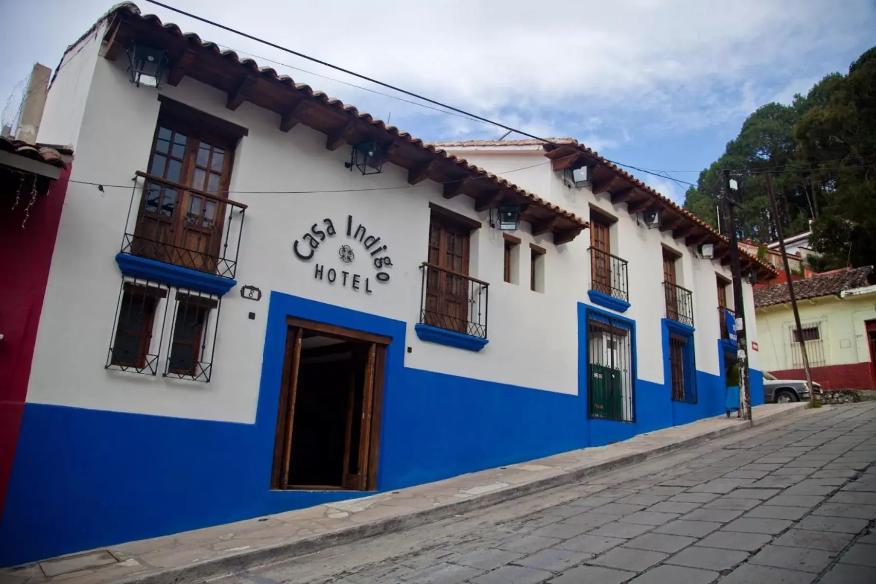 Property Building in Hotel Casa Índigo